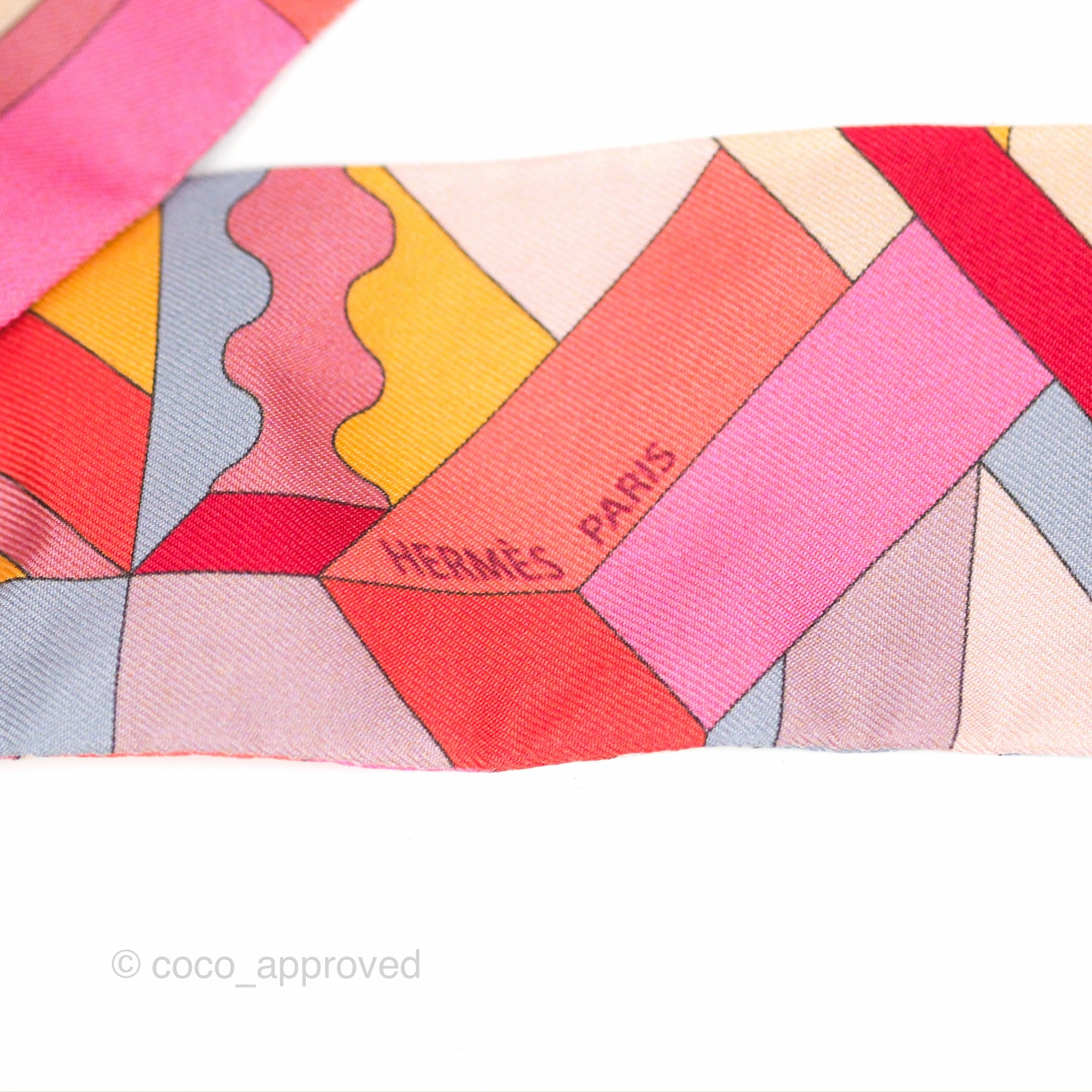 Hermes Multicolour Silk Twilly