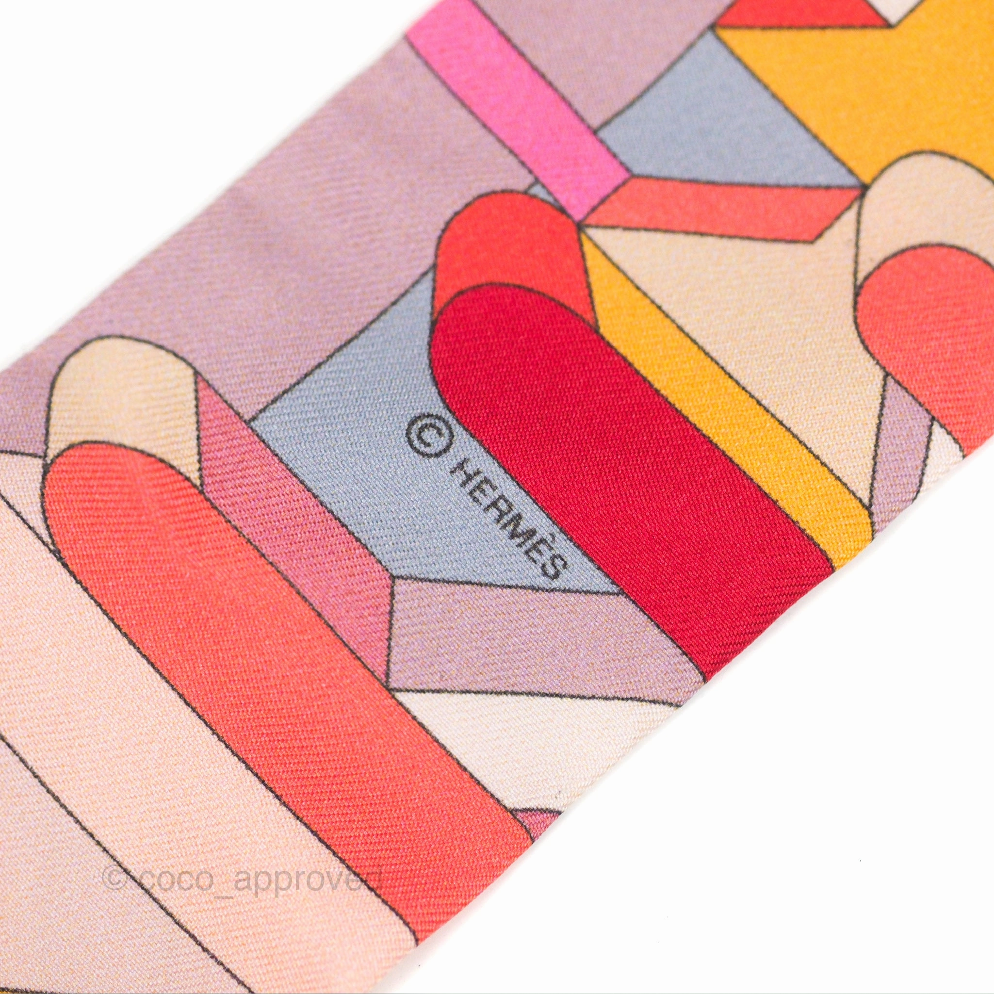 Hermes Multicolour Silk Twilly