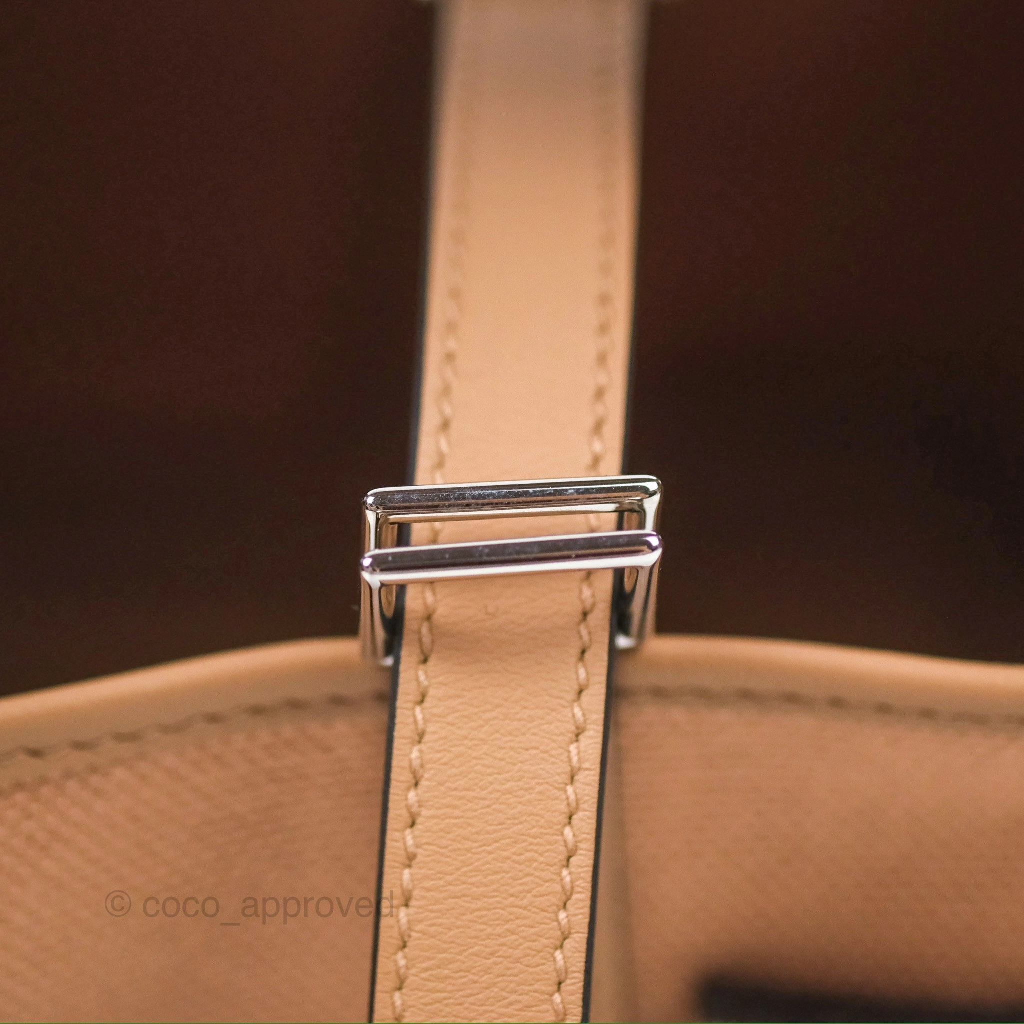 Hermes Picotin Lock 18 Cargo Pockets Chai 0M Goeland/Swift Palladium Hardware