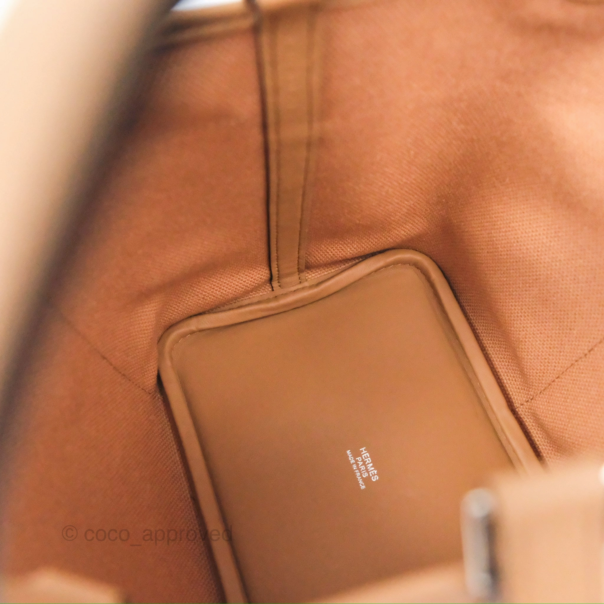 Hermes Picotin Lock 18 Cargo Pockets Chai 0M Goeland/Swift Palladium Hardware