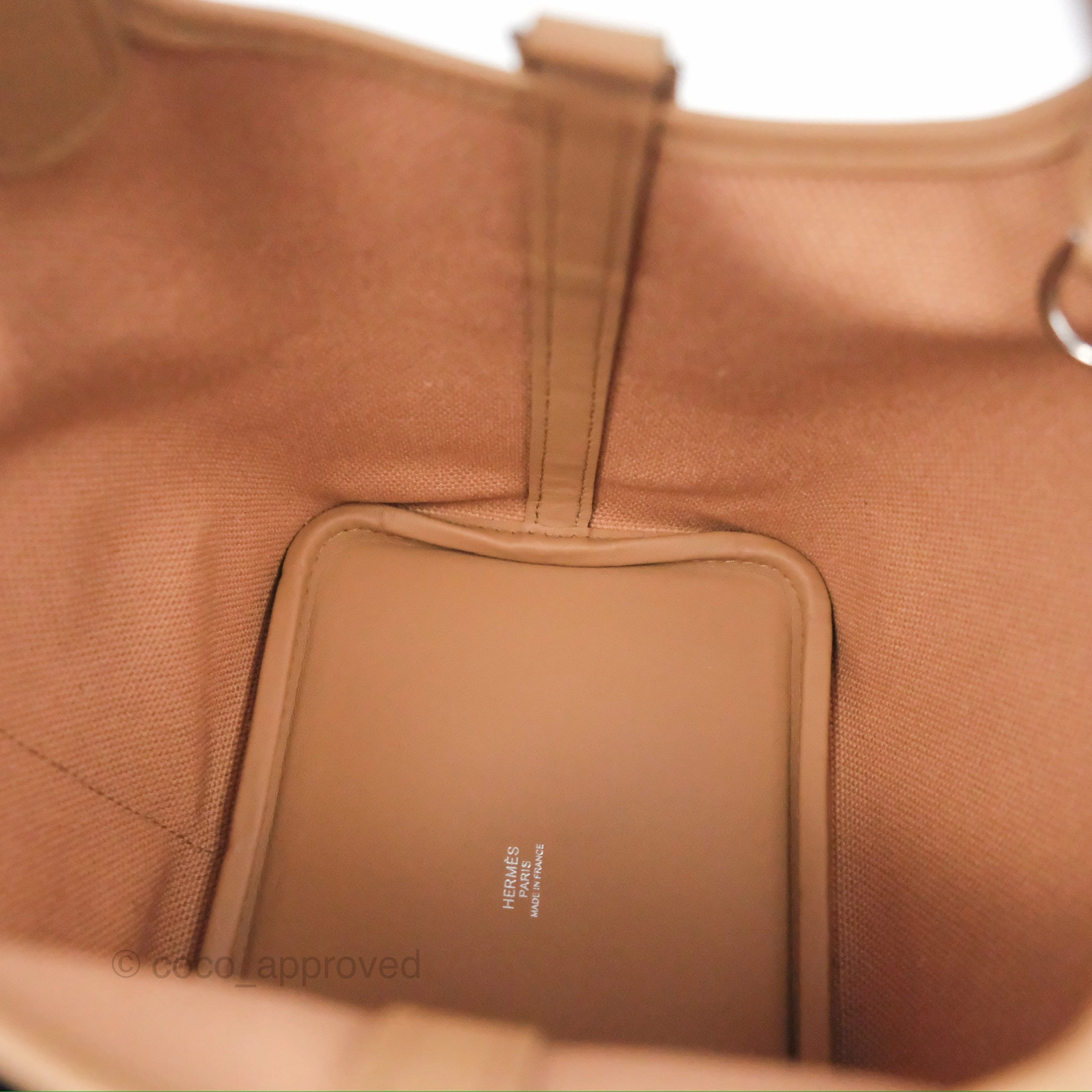 Hermes Picotin Lock 18 Cargo Pockets Chai 0M Goeland/Swift Palladium Hardware