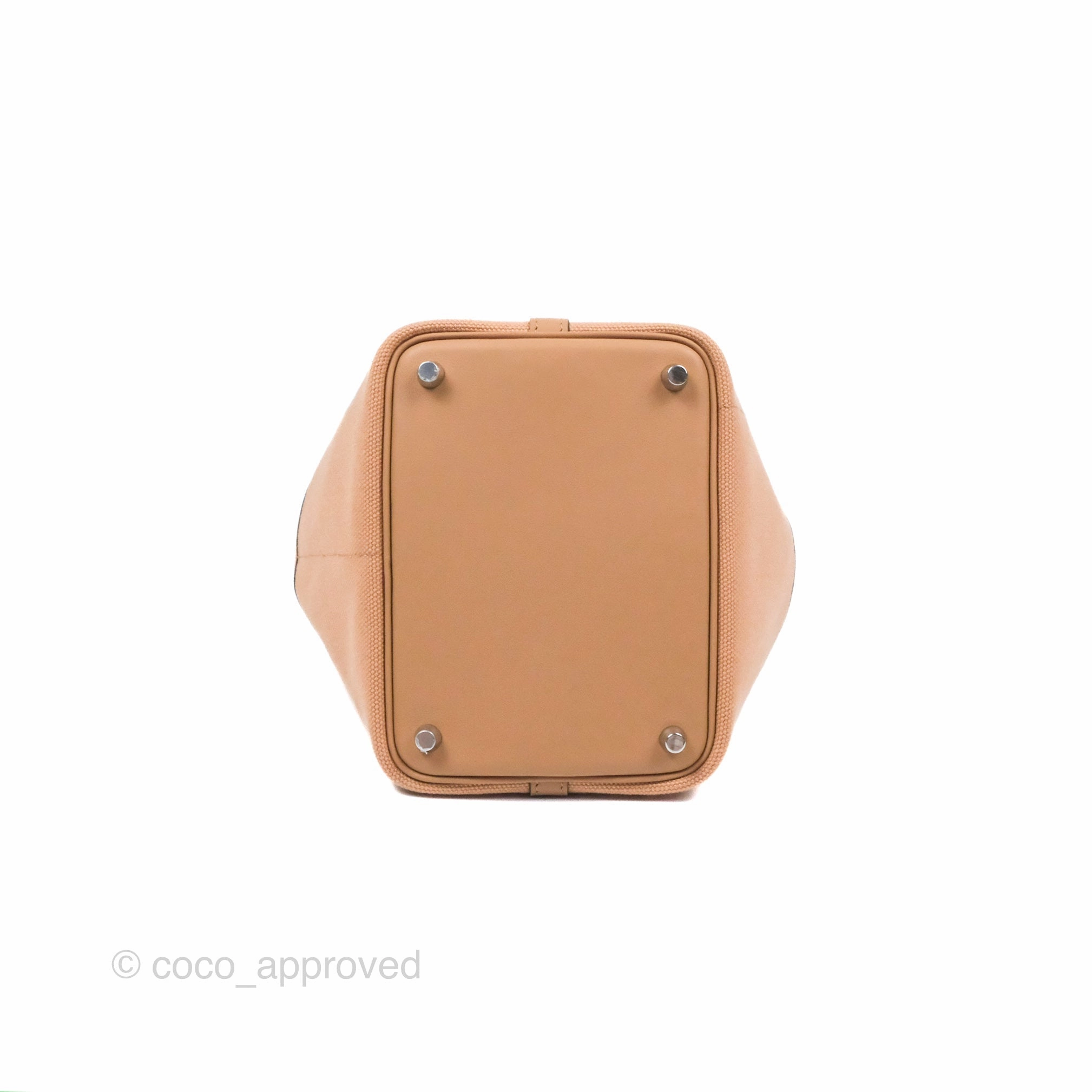 Hermes Picotin Lock 18 Cargo Pockets Chai 0M Goeland/Swift Palladium Hardware