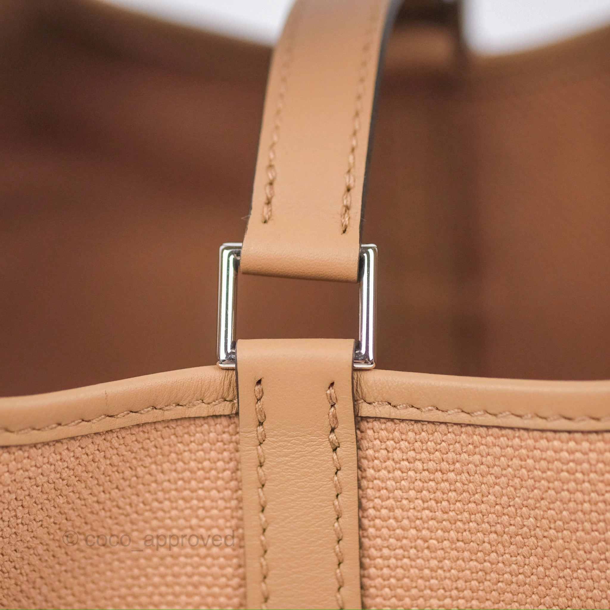 Hermes Picotin Lock 18 Cargo Pockets Chai 0M Goeland/Swift Palladium Hardware