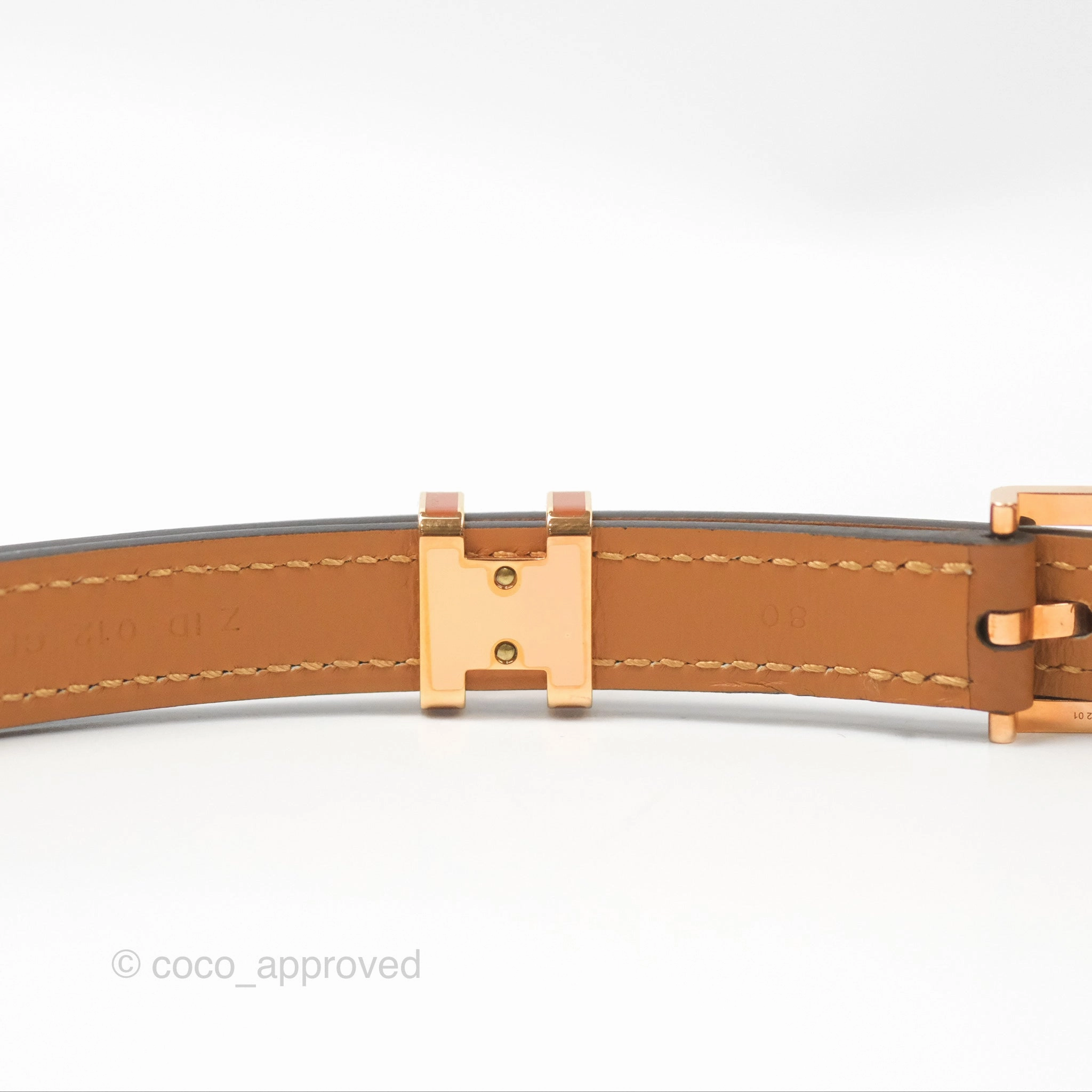 Hermes Pop H 15 Belt Gold Epsom Gold Hardware