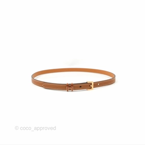 Hermes Pop H 15 Belt Gold Epsom Gold Hardware