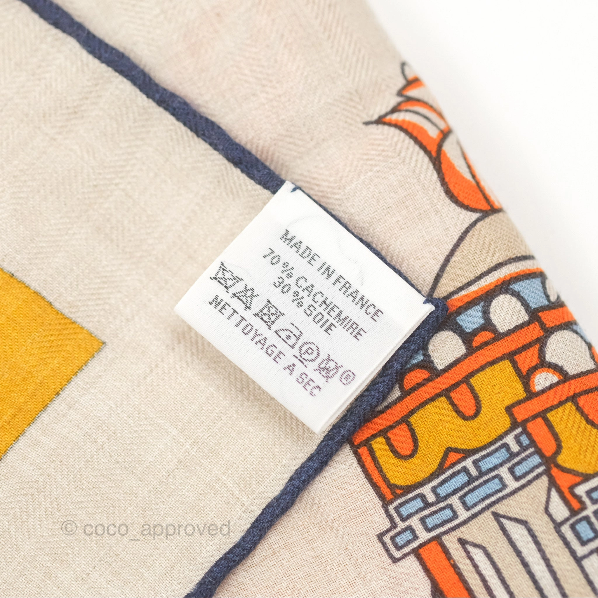 Hermes Scarf Shawl 140 Cashmere Silk