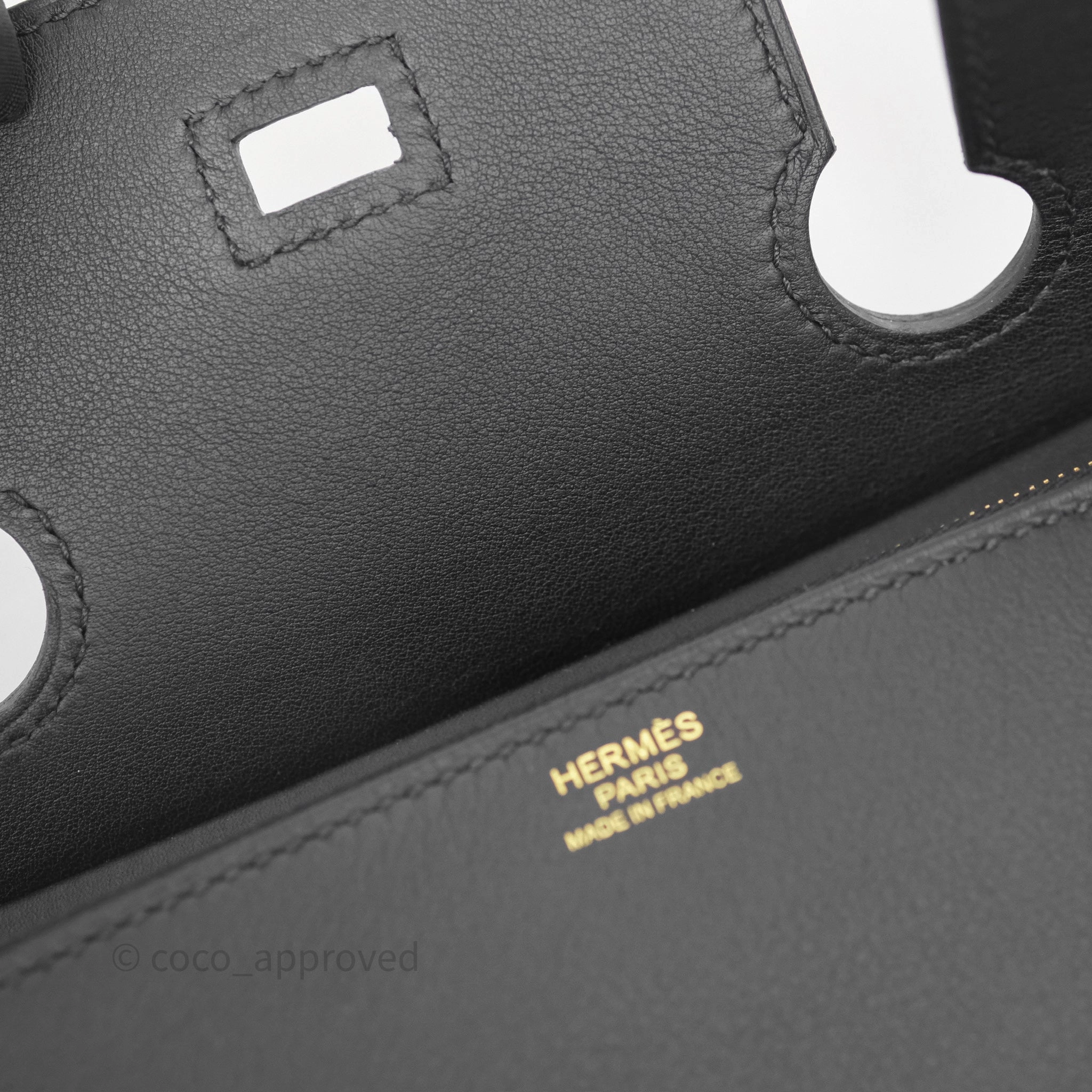 Herms 3 In 1 Birkin 30 Retourne Black Noir 89 Togo Gold Hardware
