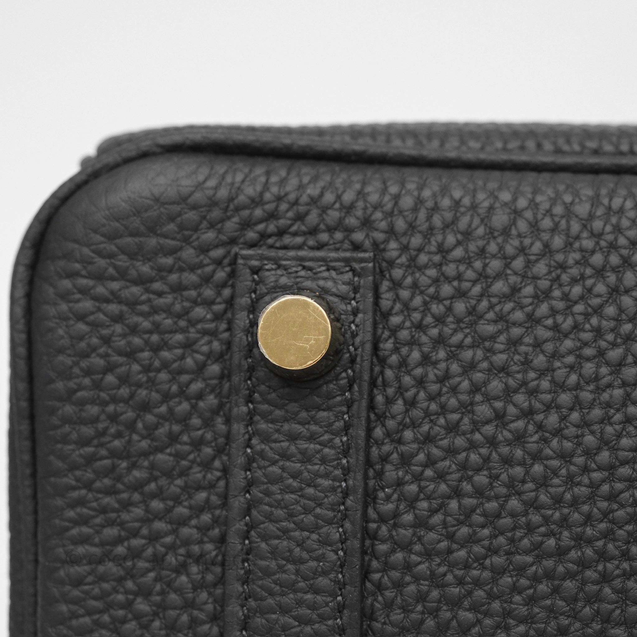 Herms 3 In 1 Birkin 30 Retourne Black Noir 89 Togo Gold Hardware