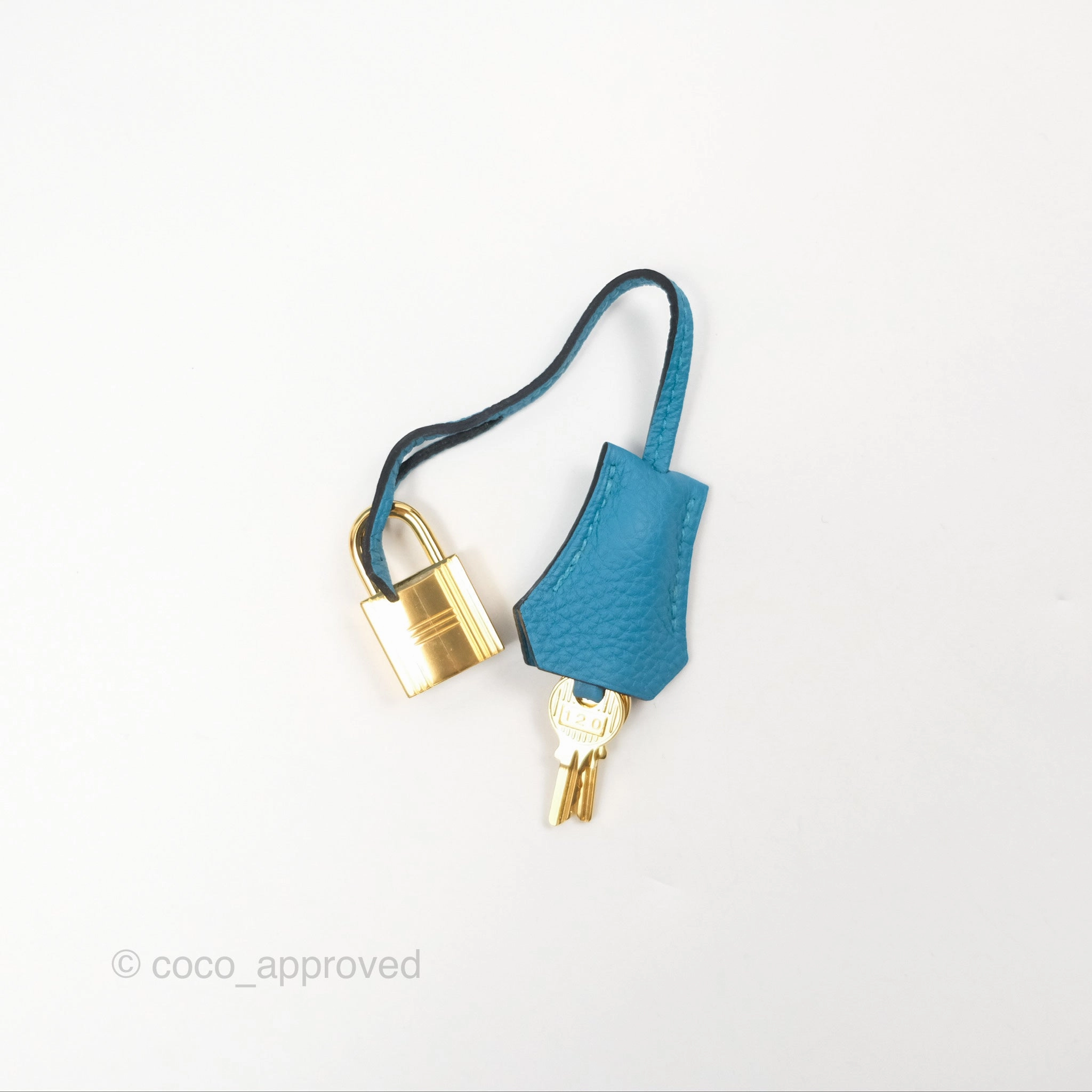 Herms Birkin 25 Bleu Turquoise Togo Gold Hardware