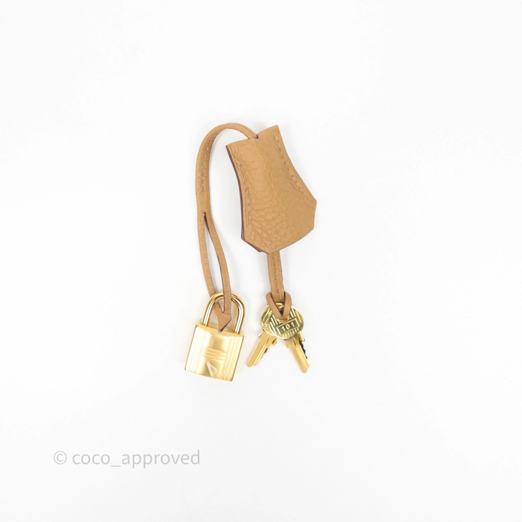 Herms Birkin 25 Retourne Biscuit 4B Togo Gold Hardware