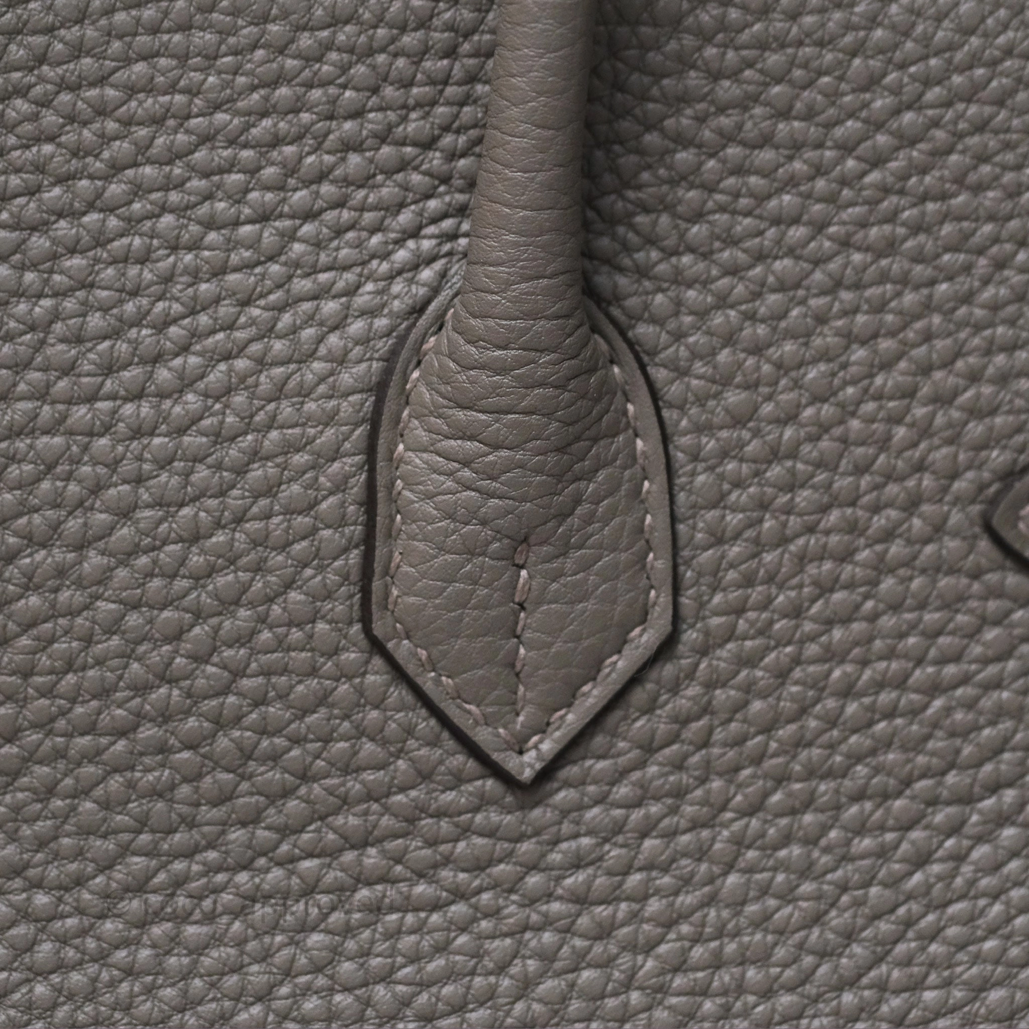 Herms Birkin 25 Retourne Gris Meyer 0L Togo Gold Hardware