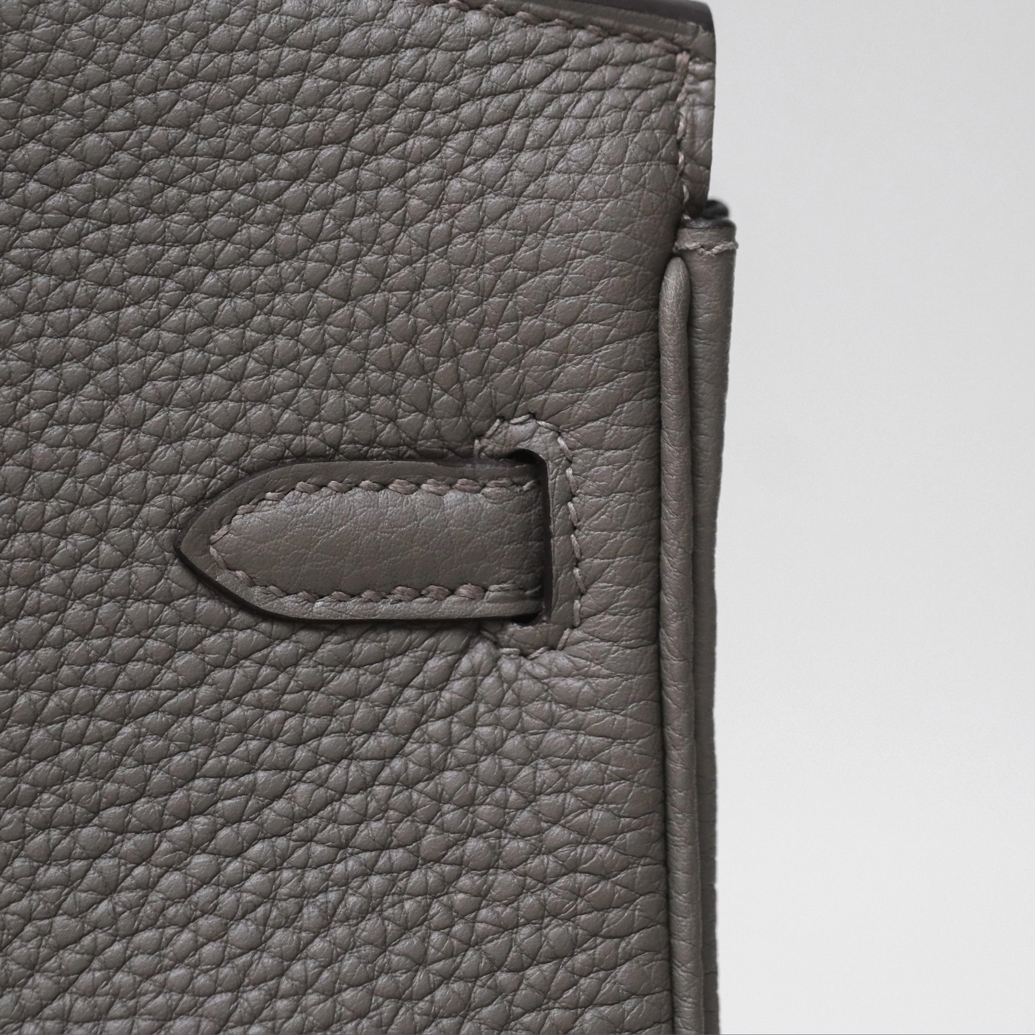 Herms Birkin 25 Retourne Gris Meyer 0L Togo Gold Hardware