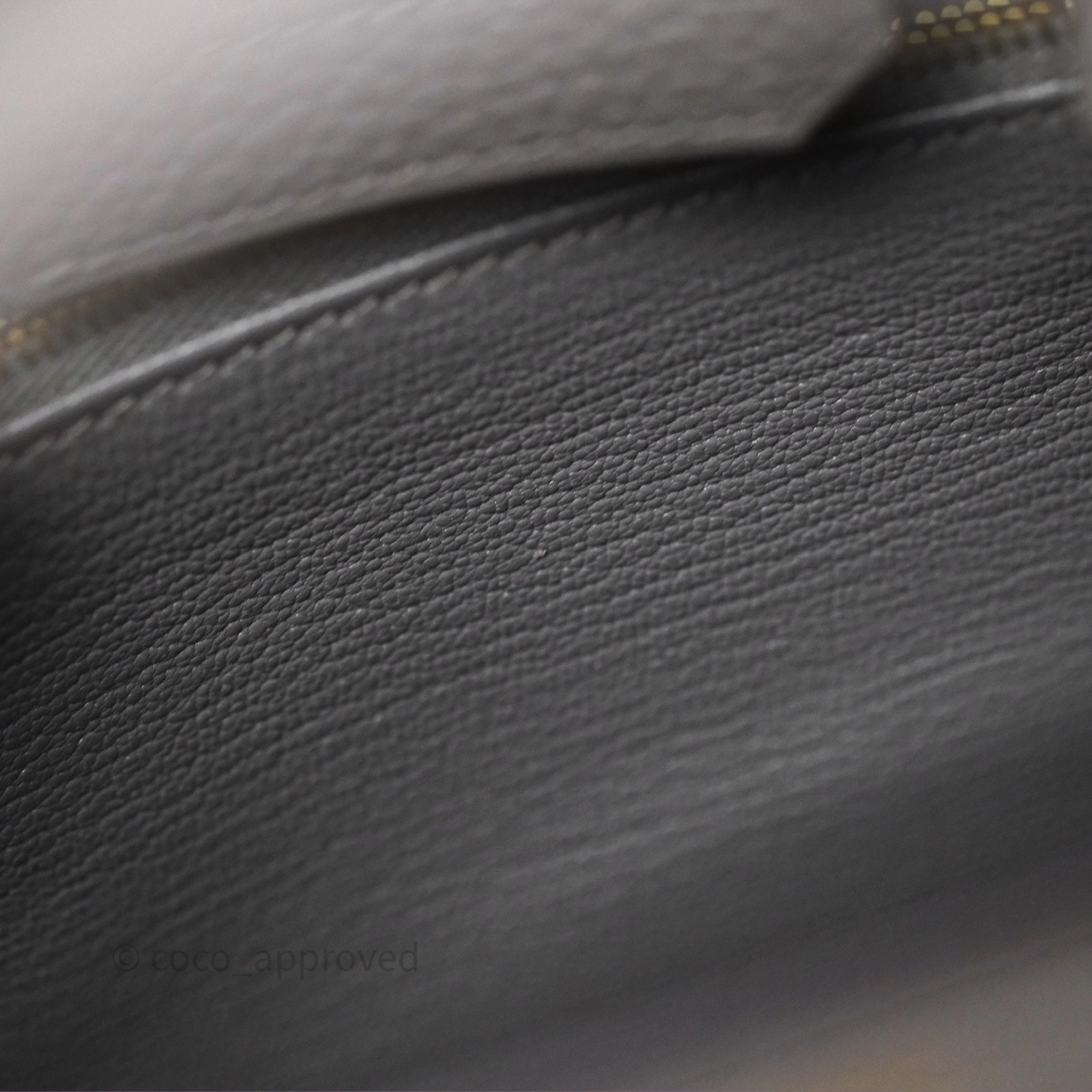 Herms Birkin 25 Retourne Gris Meyer 0L Togo Gold Hardware
