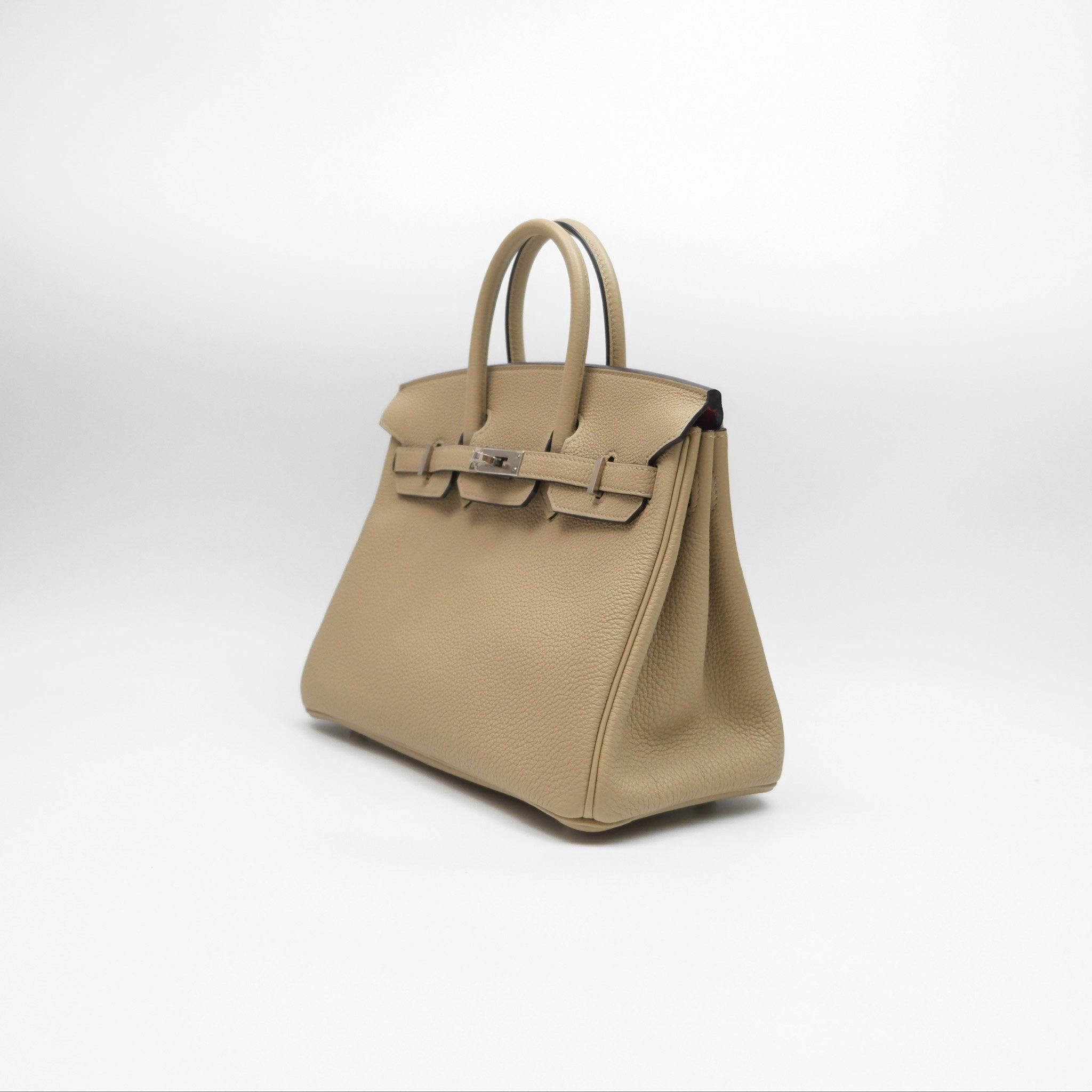Herms Birkin 25 Retourne Trench S2/ Bougainvillier A5 Togo Palladium Hardware