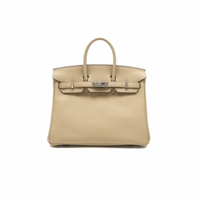 Herms Birkin 25 Retourne Trench S2/ Bougainvillier A5 Togo Palladium Hardware