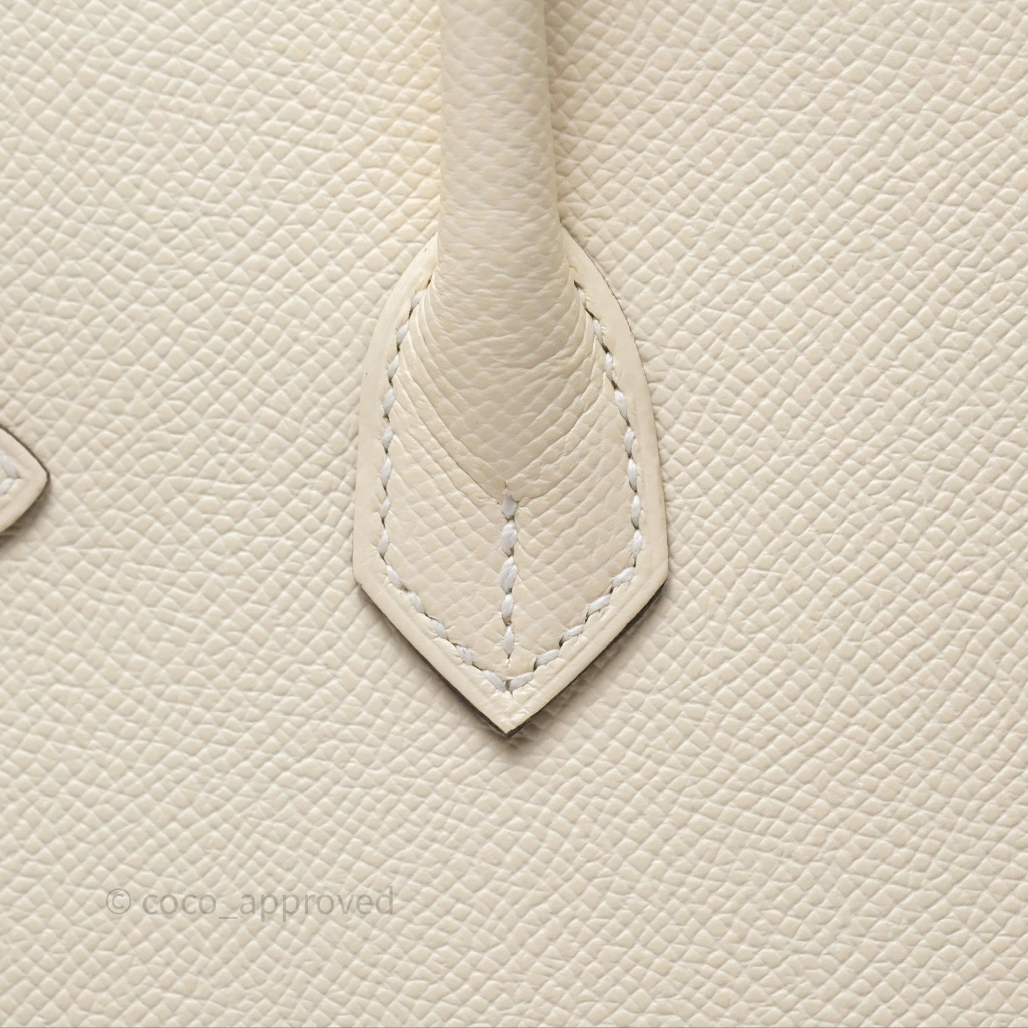 Herms Birkin 25 Sellier Nata I2 Epsom Gold Hardware