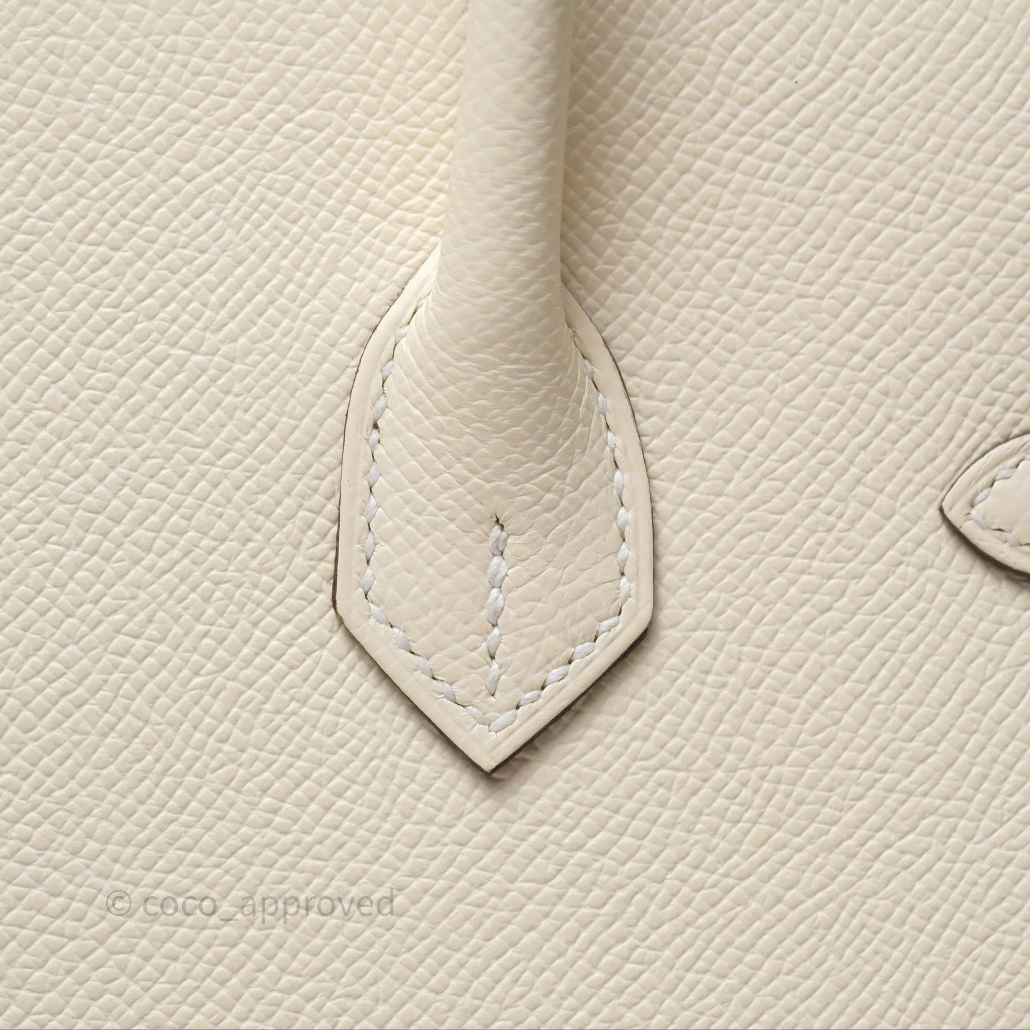 Herms Birkin 25 Sellier Nata I2 Epsom Gold Hardware