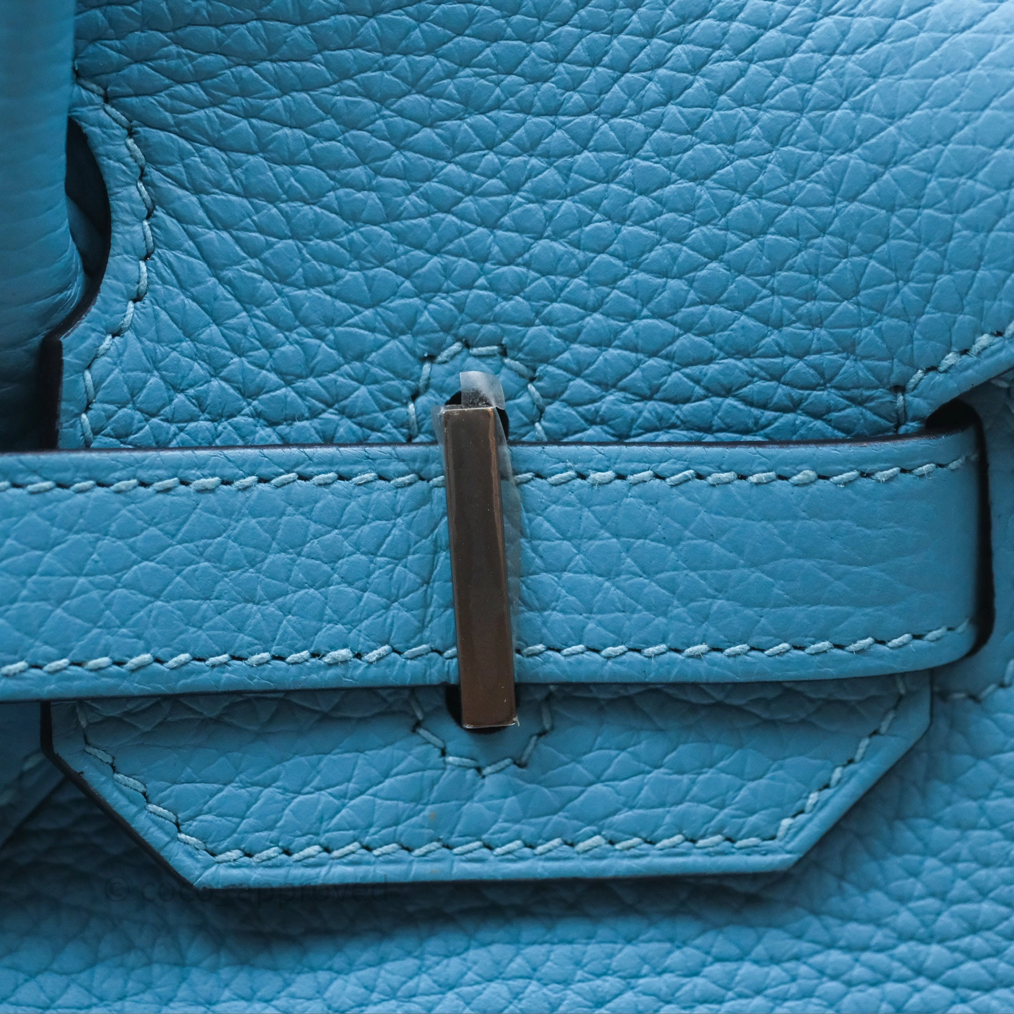 Herms Birkin 30 Bleu De Nord Togo Palladium Hardware