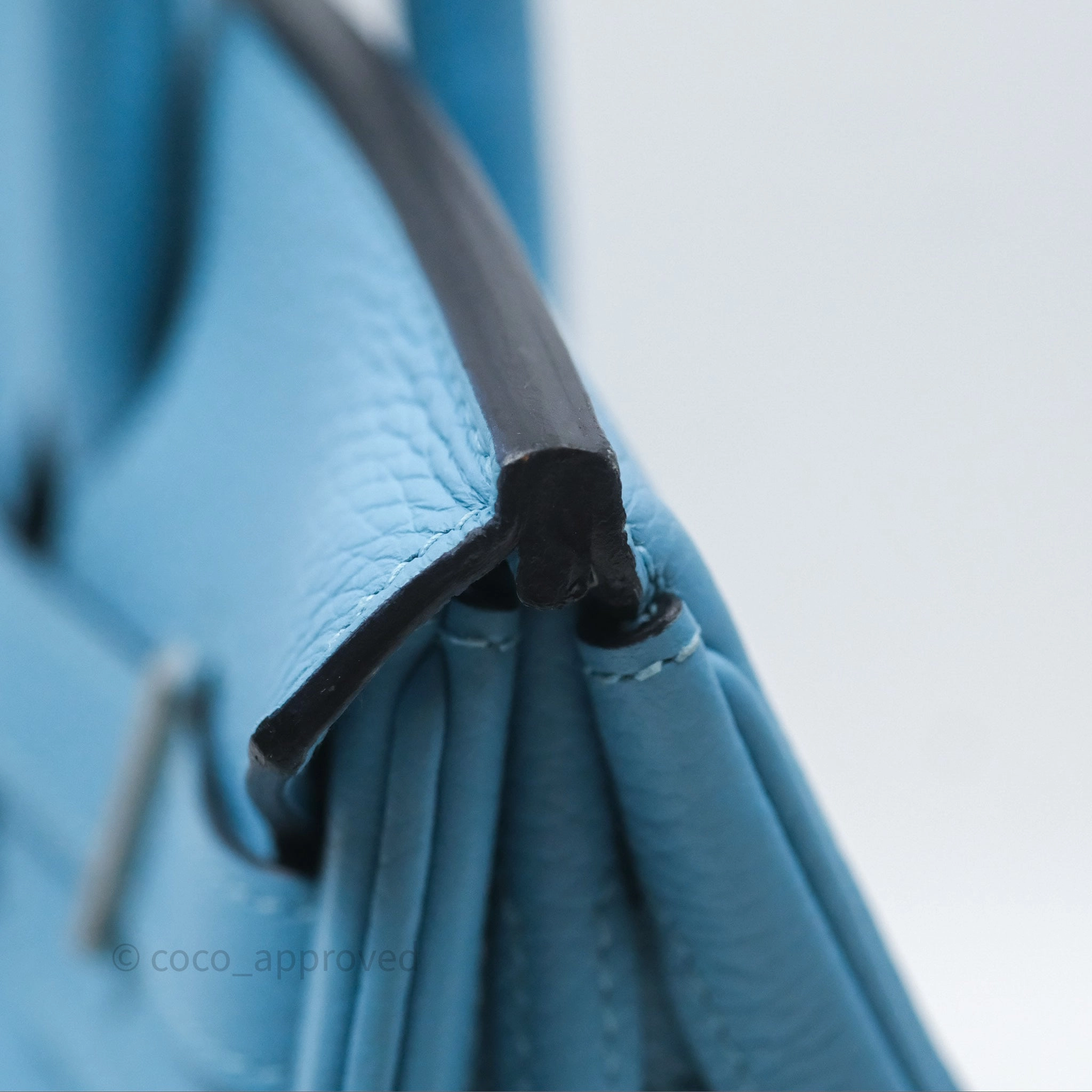 Herms Birkin 30 Bleu De Nord Togo Palladium Hardware