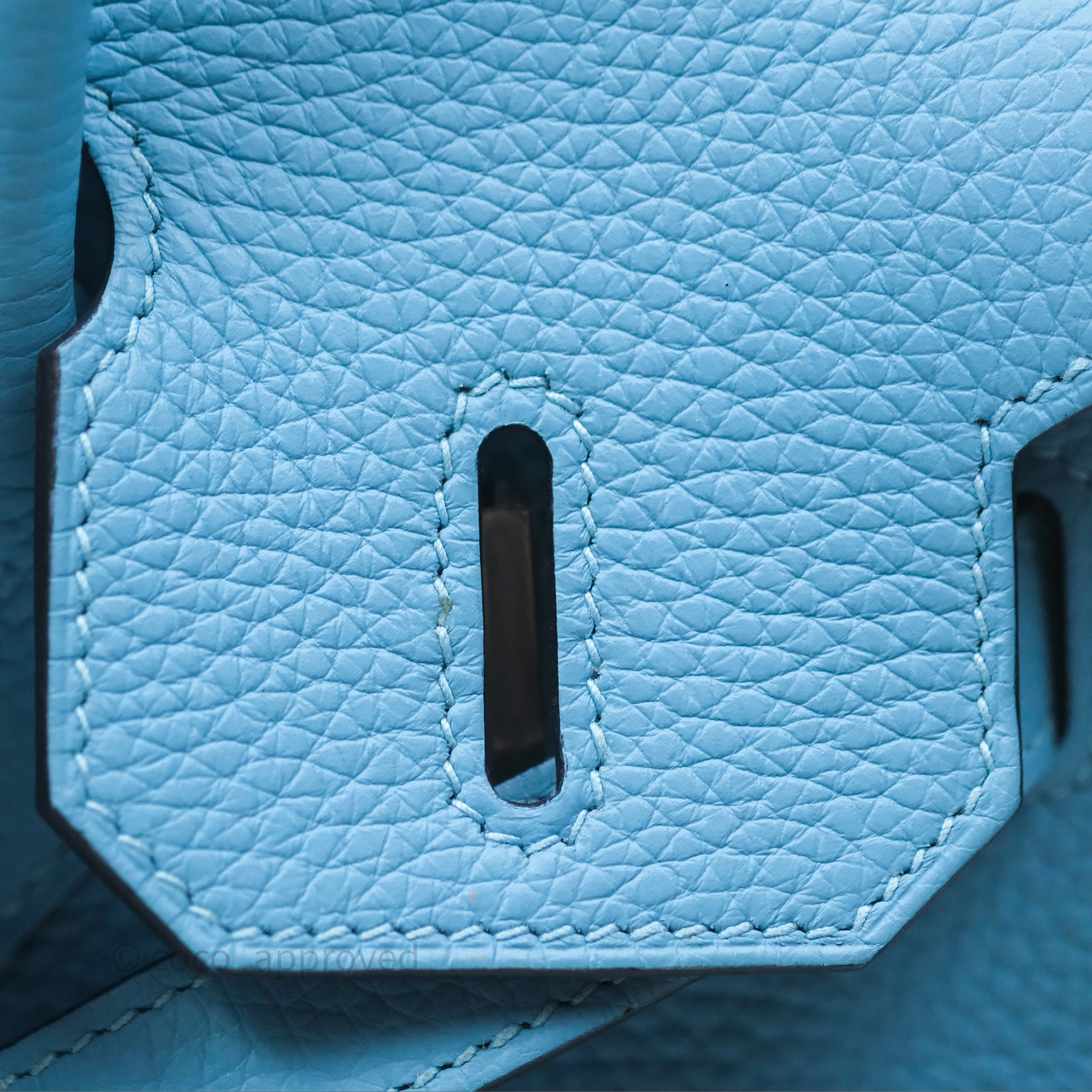 Herms Birkin 30 Bleu De Nord Togo Palladium Hardware