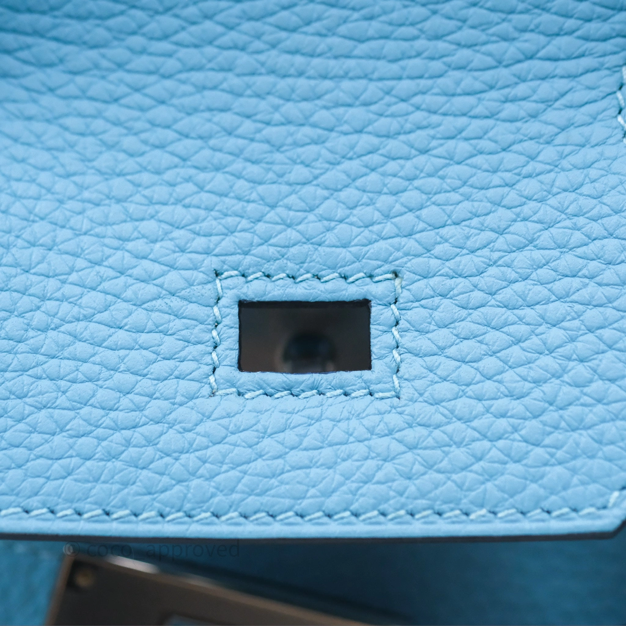 Herms Birkin 30 Bleu De Nord Togo Palladium Hardware