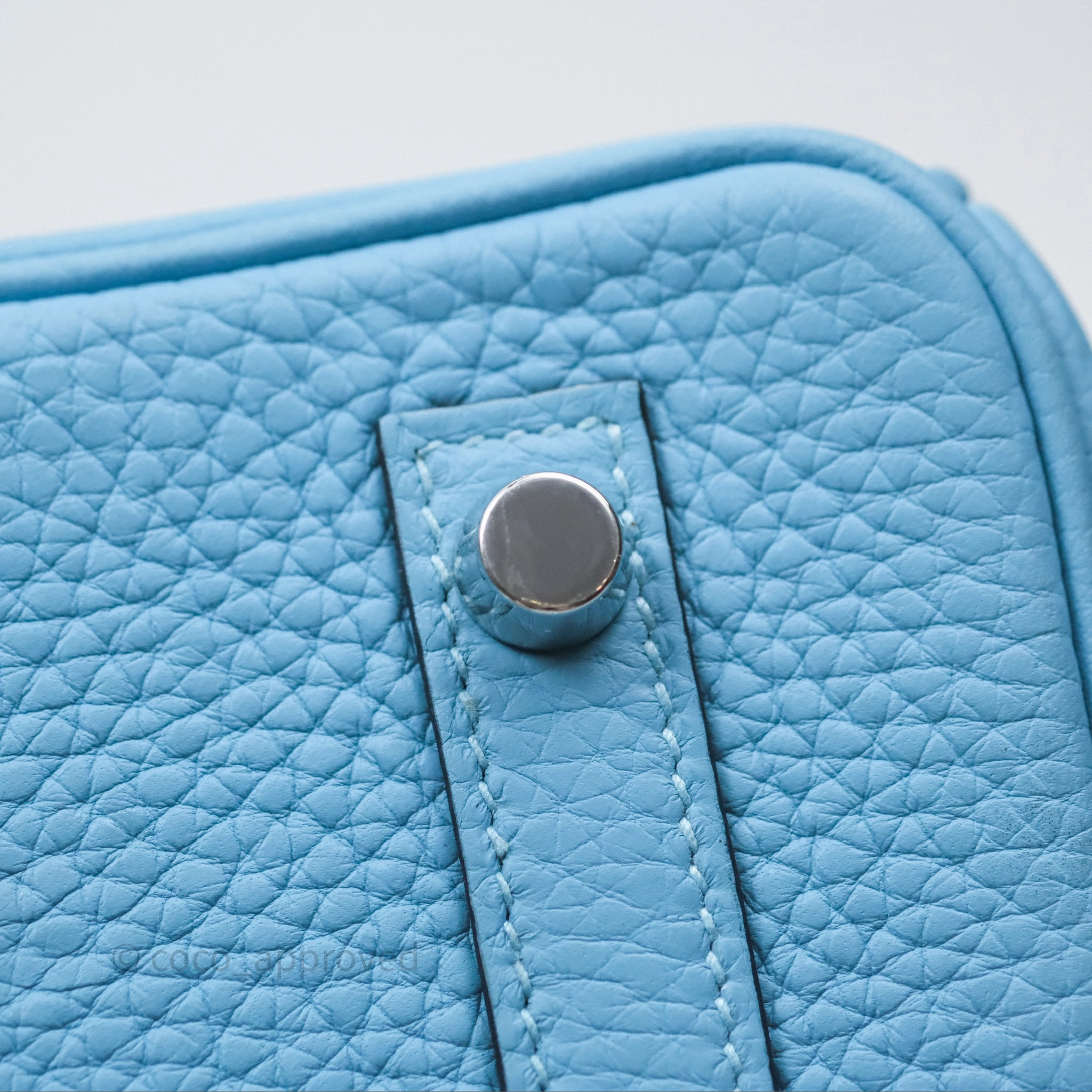 Herms Birkin 30 Bleu De Nord Togo Palladium Hardware