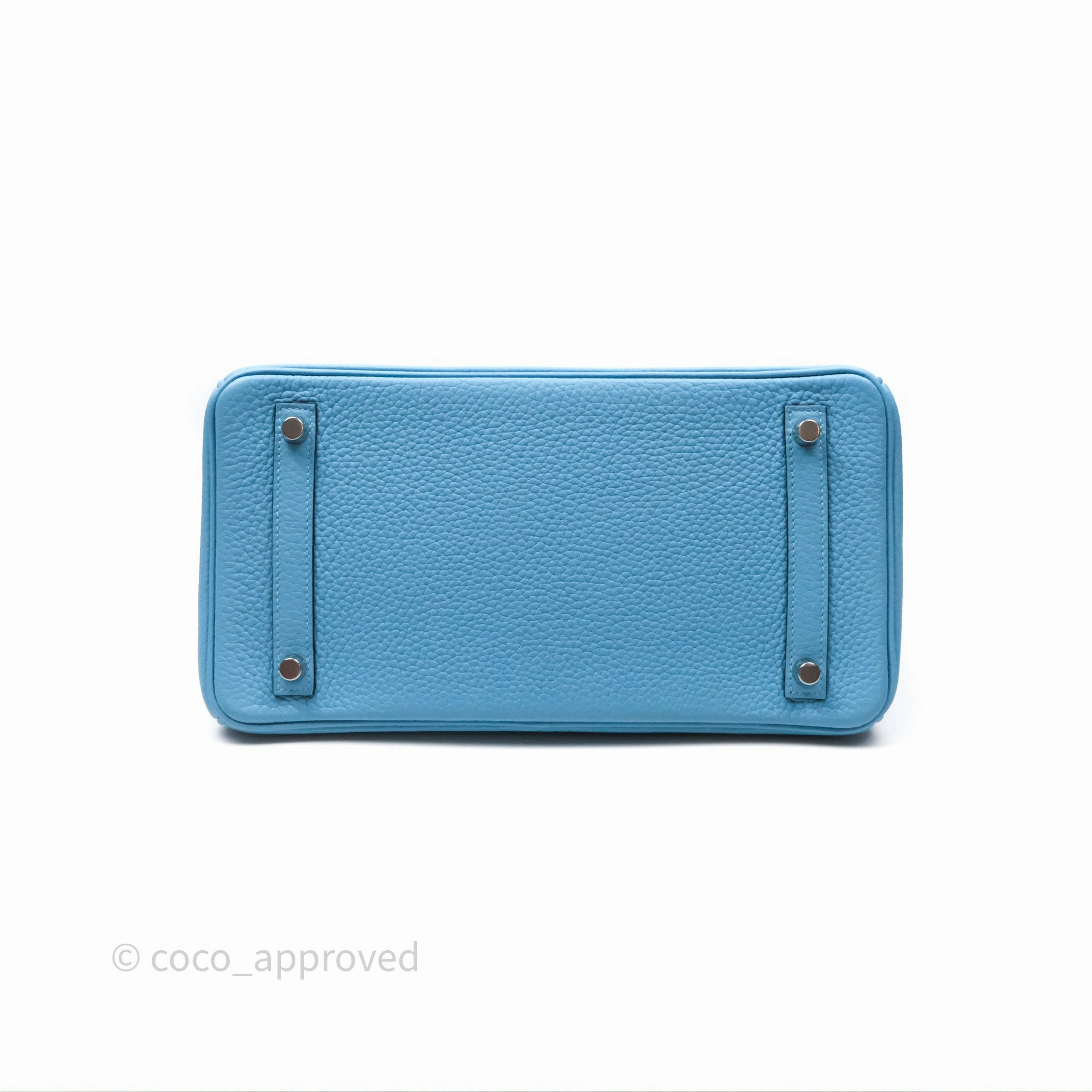 Herms Birkin 30 Bleu De Nord Togo Palladium Hardware