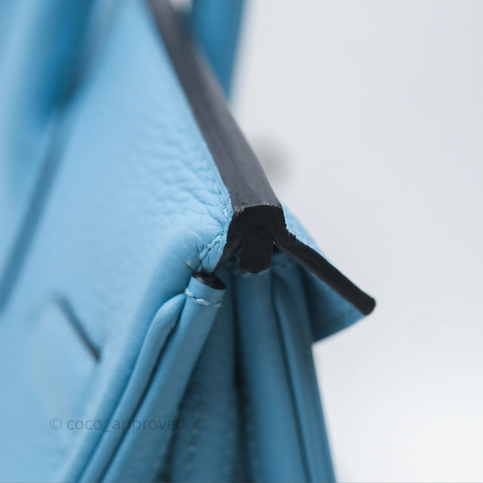 Herms Birkin 30 Bleu De Nord Togo Palladium Hardware