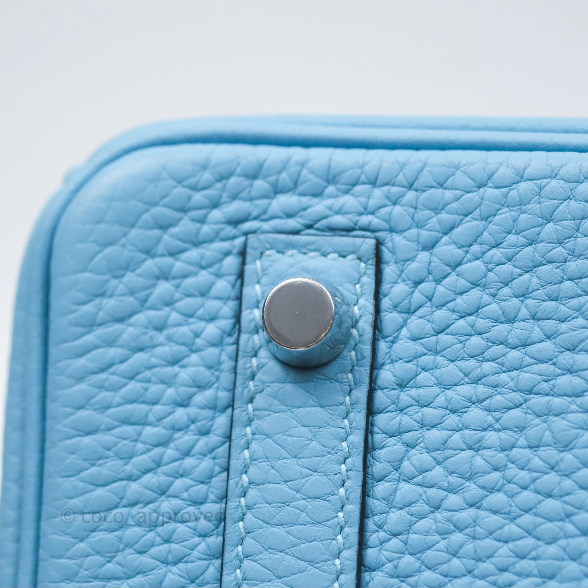 Herms Birkin 30 Bleu De Nord Togo Palladium Hardware