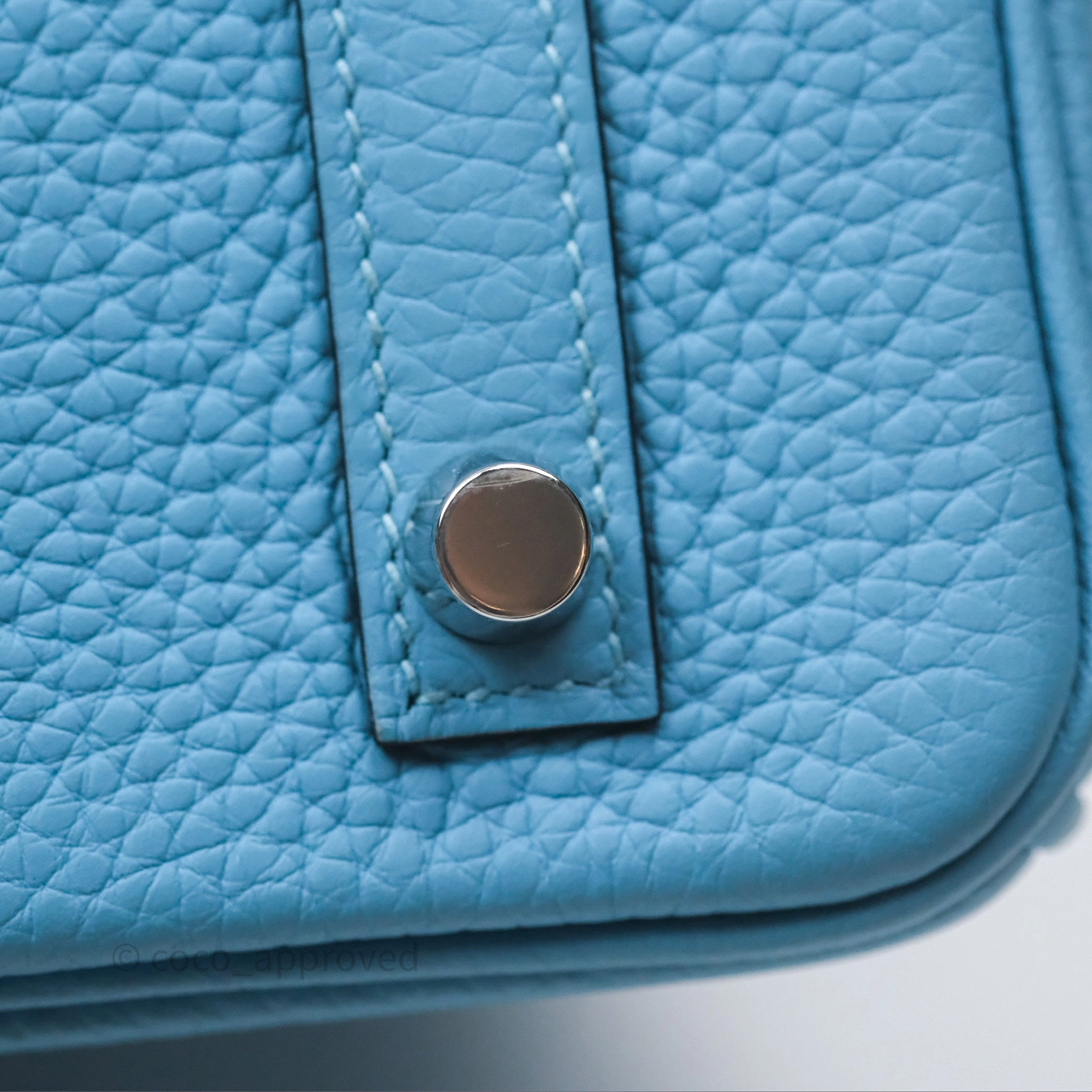 Herms Birkin 30 Bleu De Nord Togo Palladium Hardware