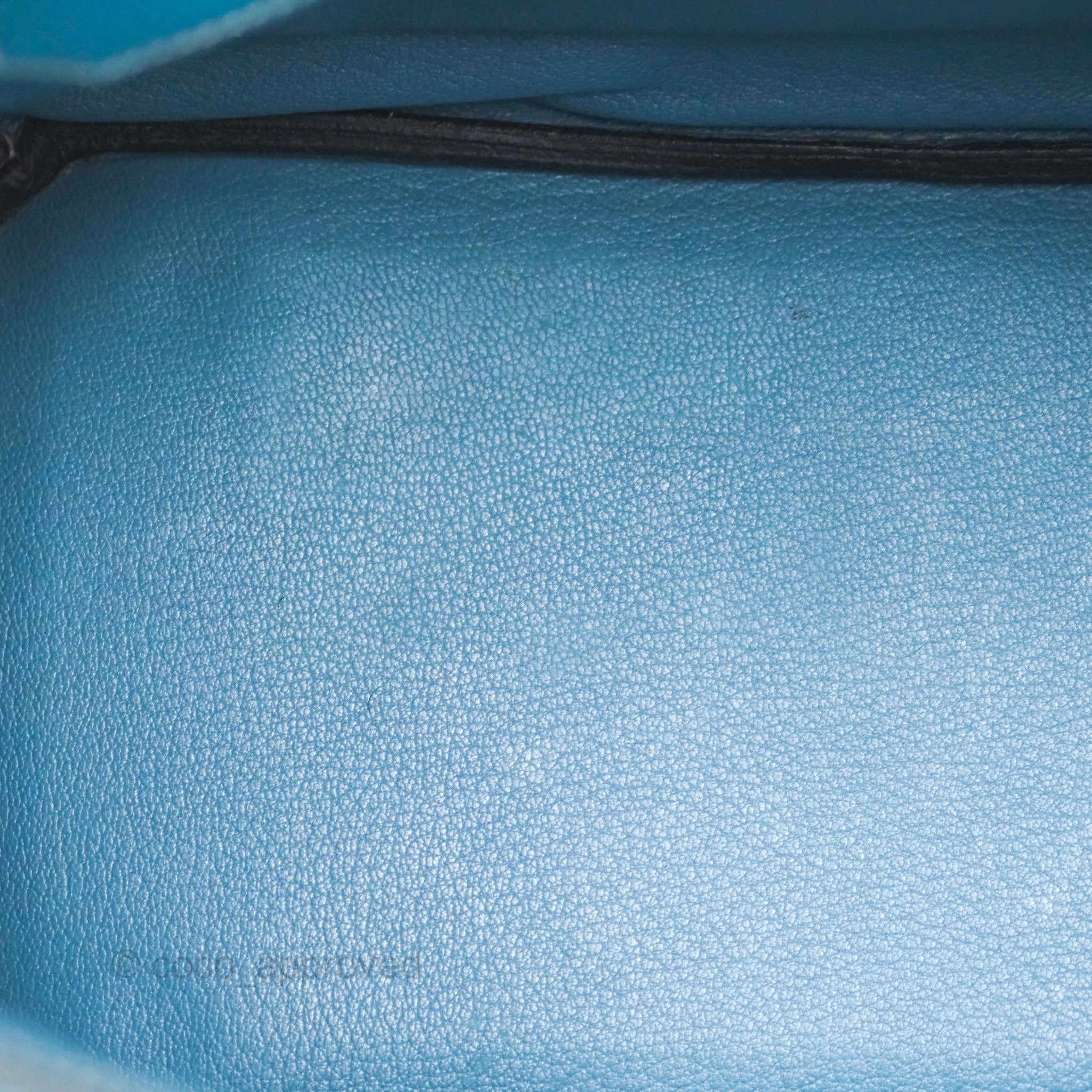 Herms Birkin 30 Blue Jean Togo Palladium Hardware