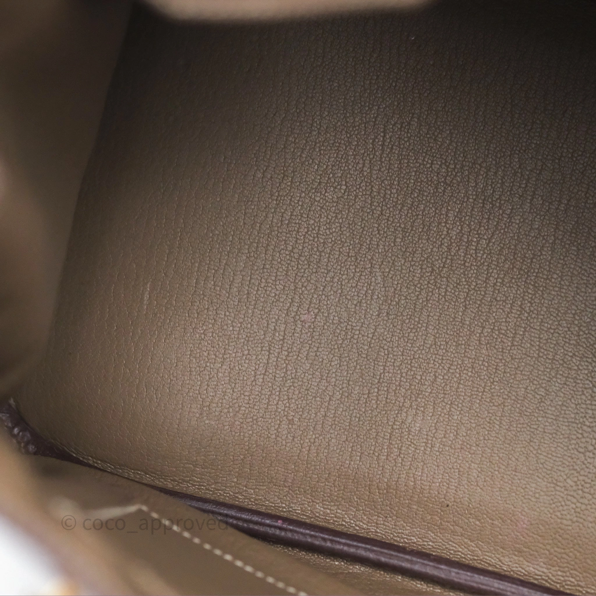 Herms Birkin 30 Etoupe 18 Togo Gold Hardware