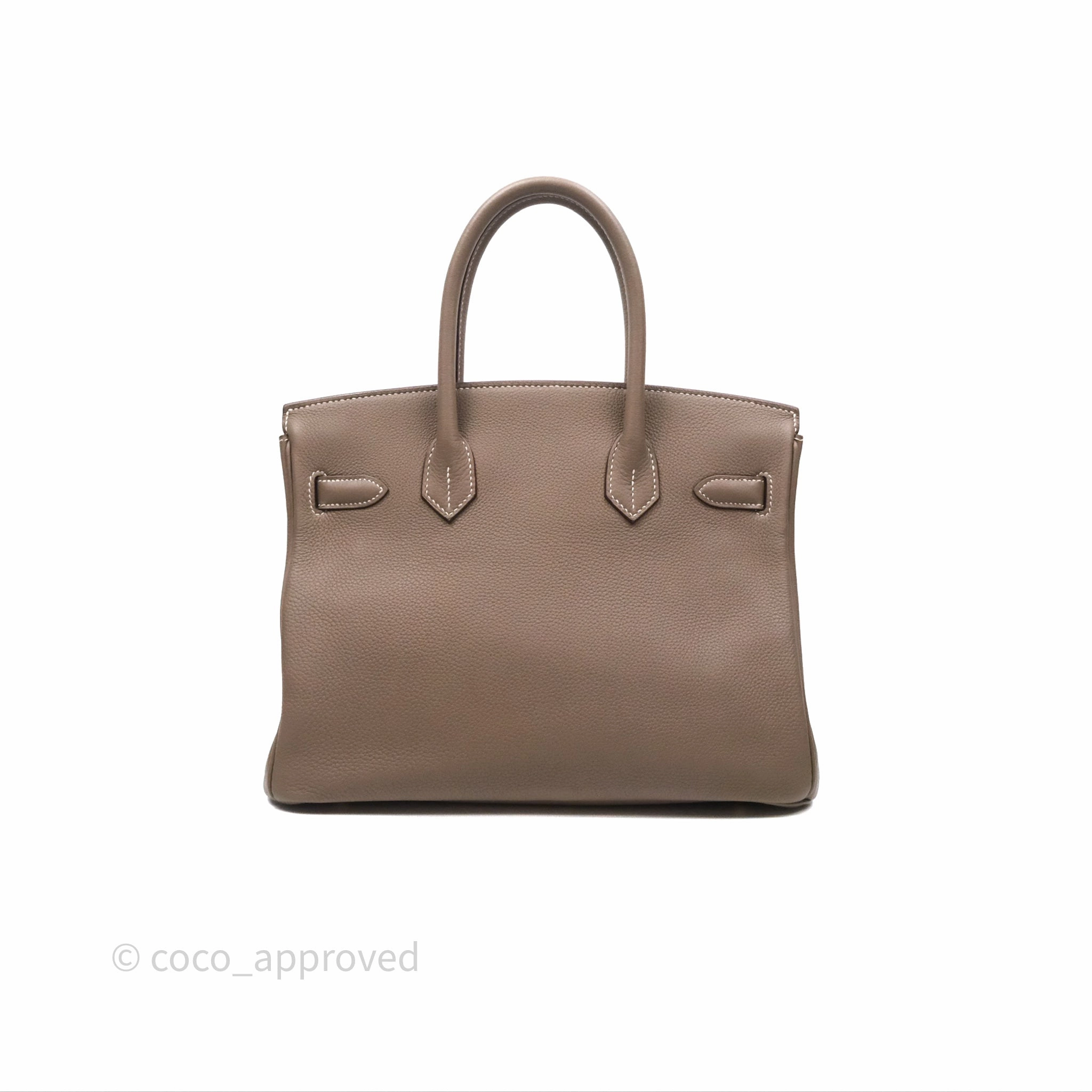 Herms Birkin 30 Etoupe 18 Togo Gold Hardware