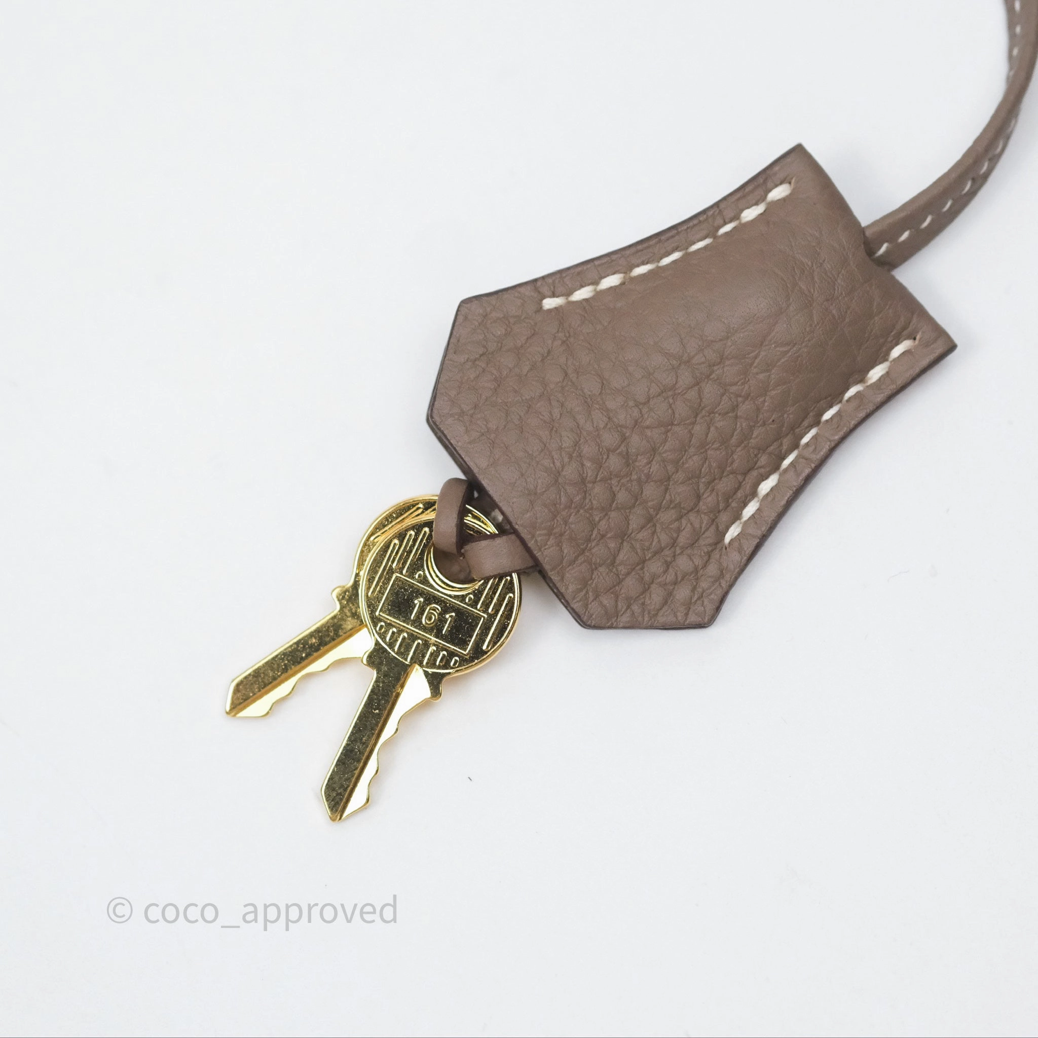 Herms Birkin 30 Etoupe 18 Togo Gold Hardware
