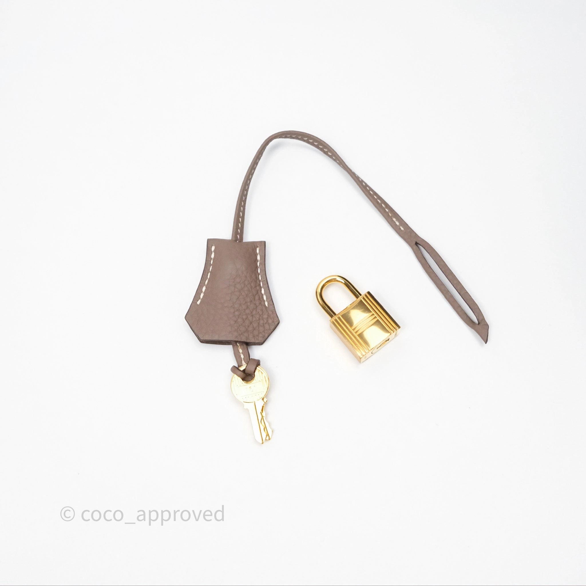 Herms Birkin 30 Etoupe 18 Togo Gold Hardware