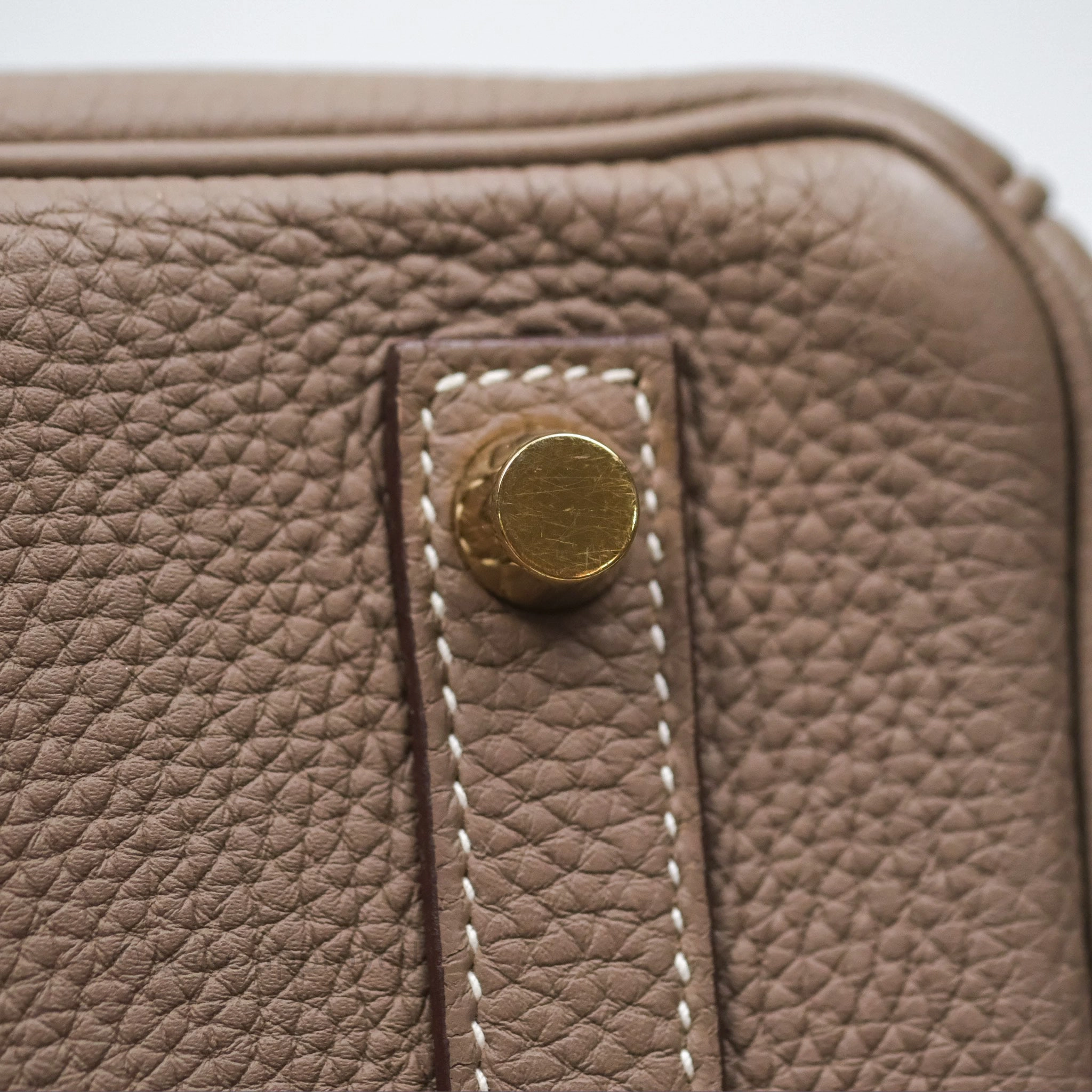 Herms Birkin 30 Etoupe 18 Togo Gold Hardware