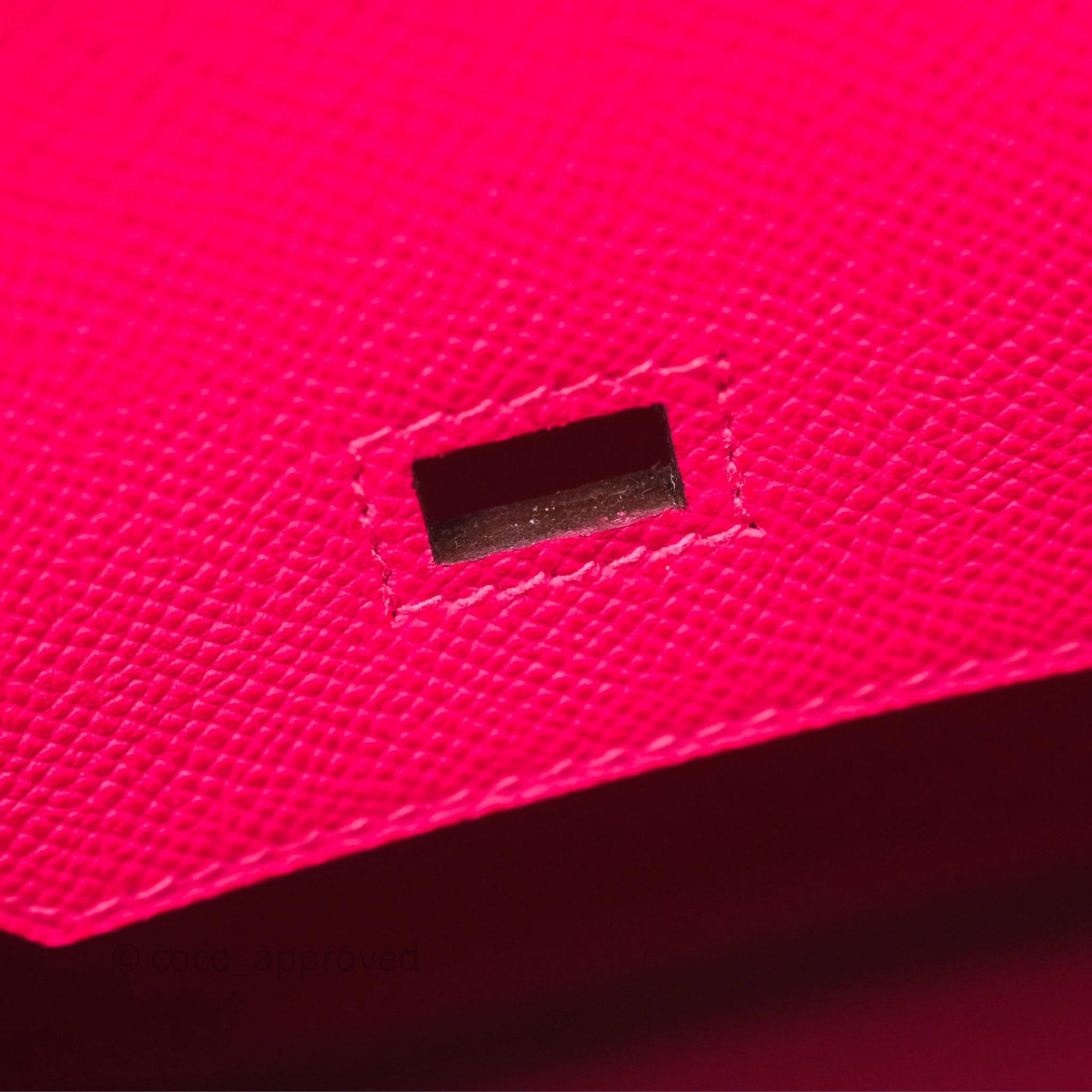 Herms Birkin 30 Framboise 90 Epsom Palladium Hardware