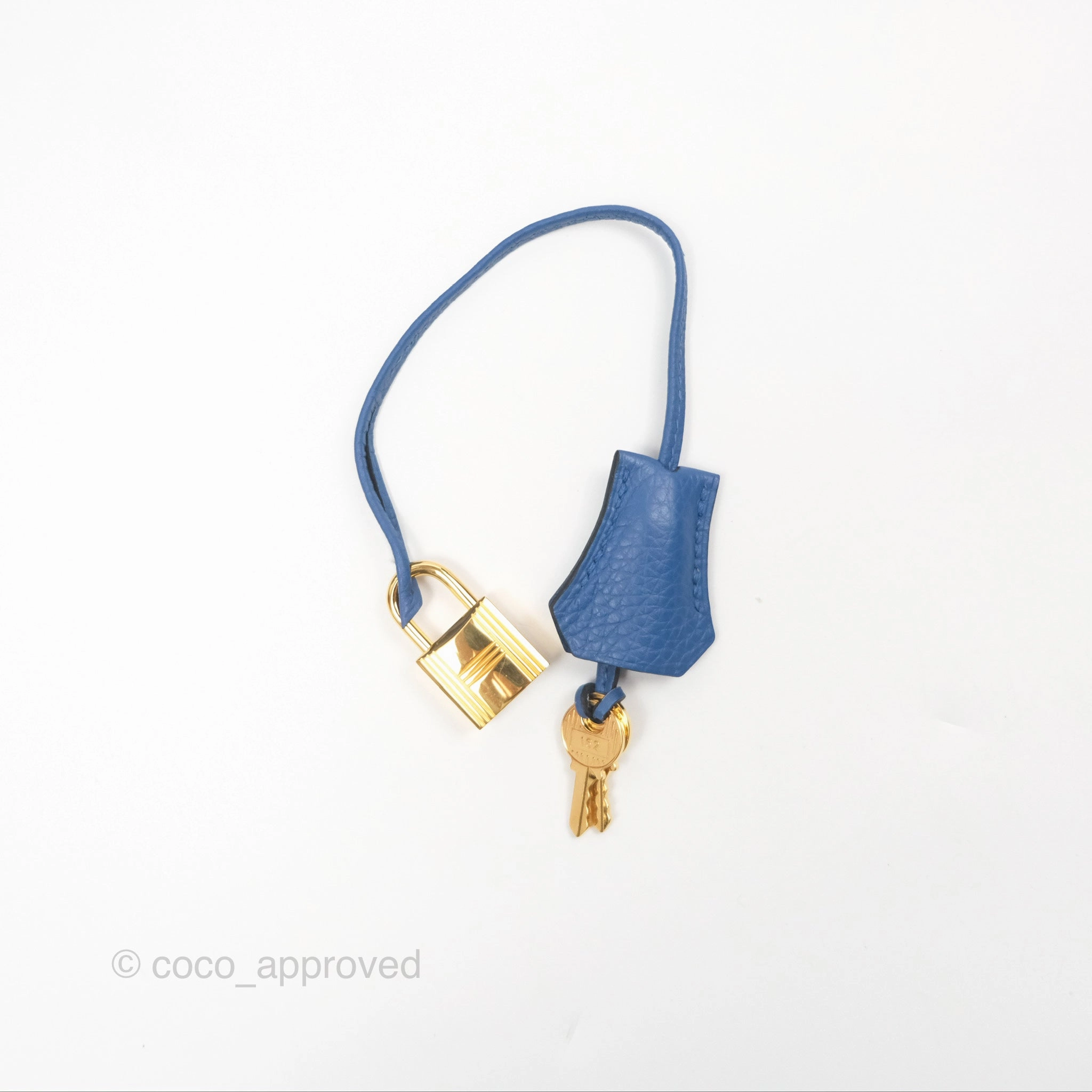 Herms Birkin 30 Mykonos Togo Gold Hardware