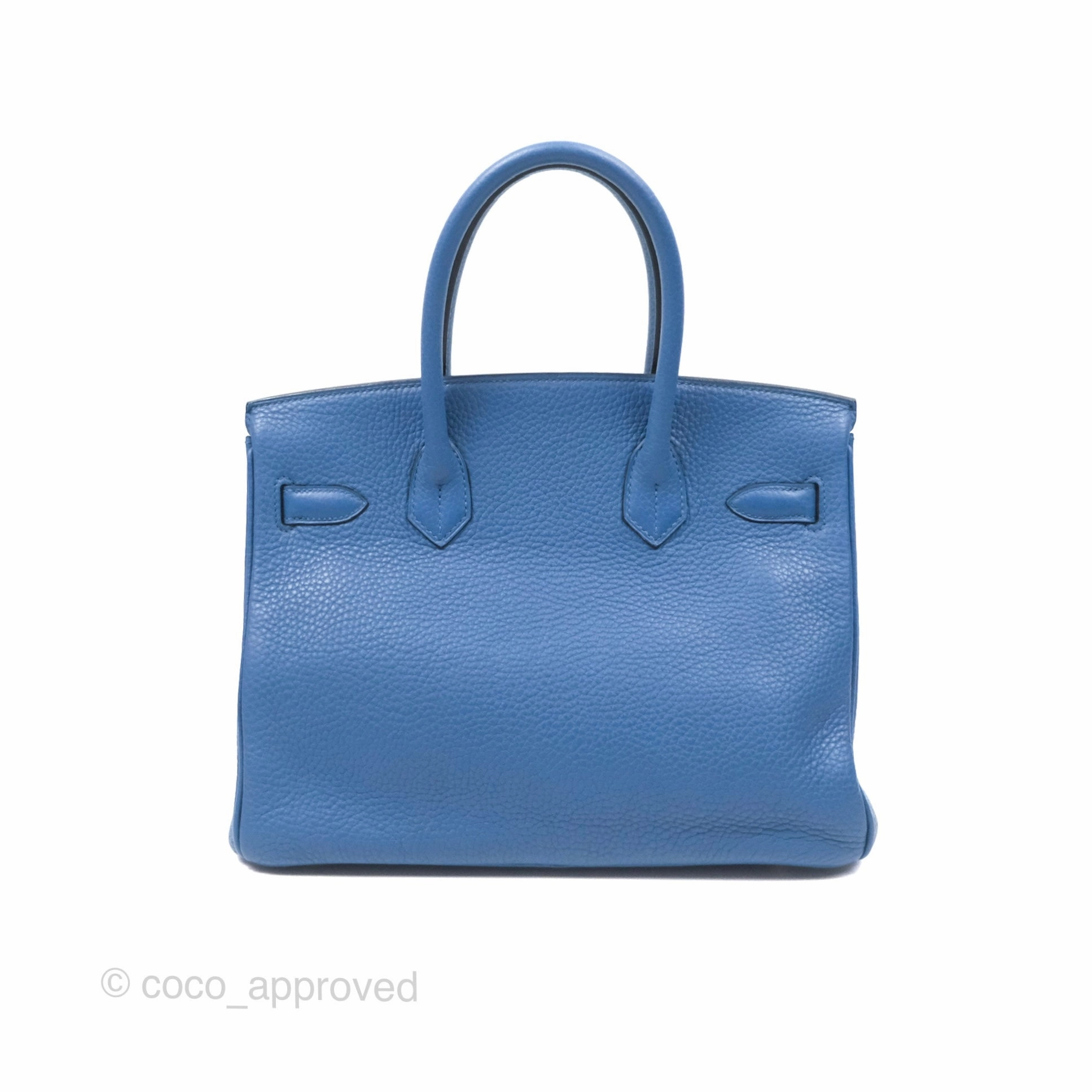 Herms Birkin 30 Mykonos Togo Gold Hardware