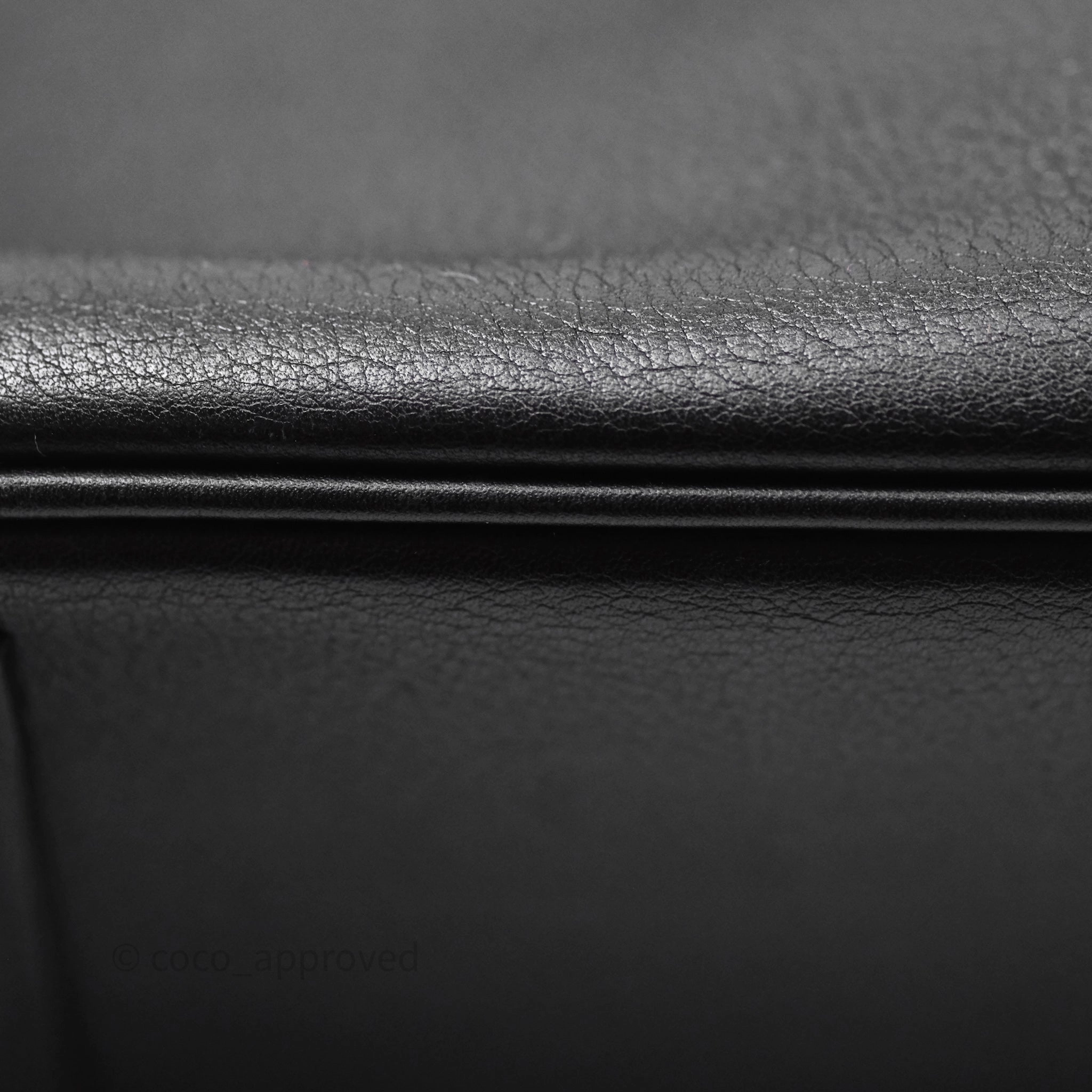 Herms Birkin 30 Noir 89 Evergrain Palladium Hardware
