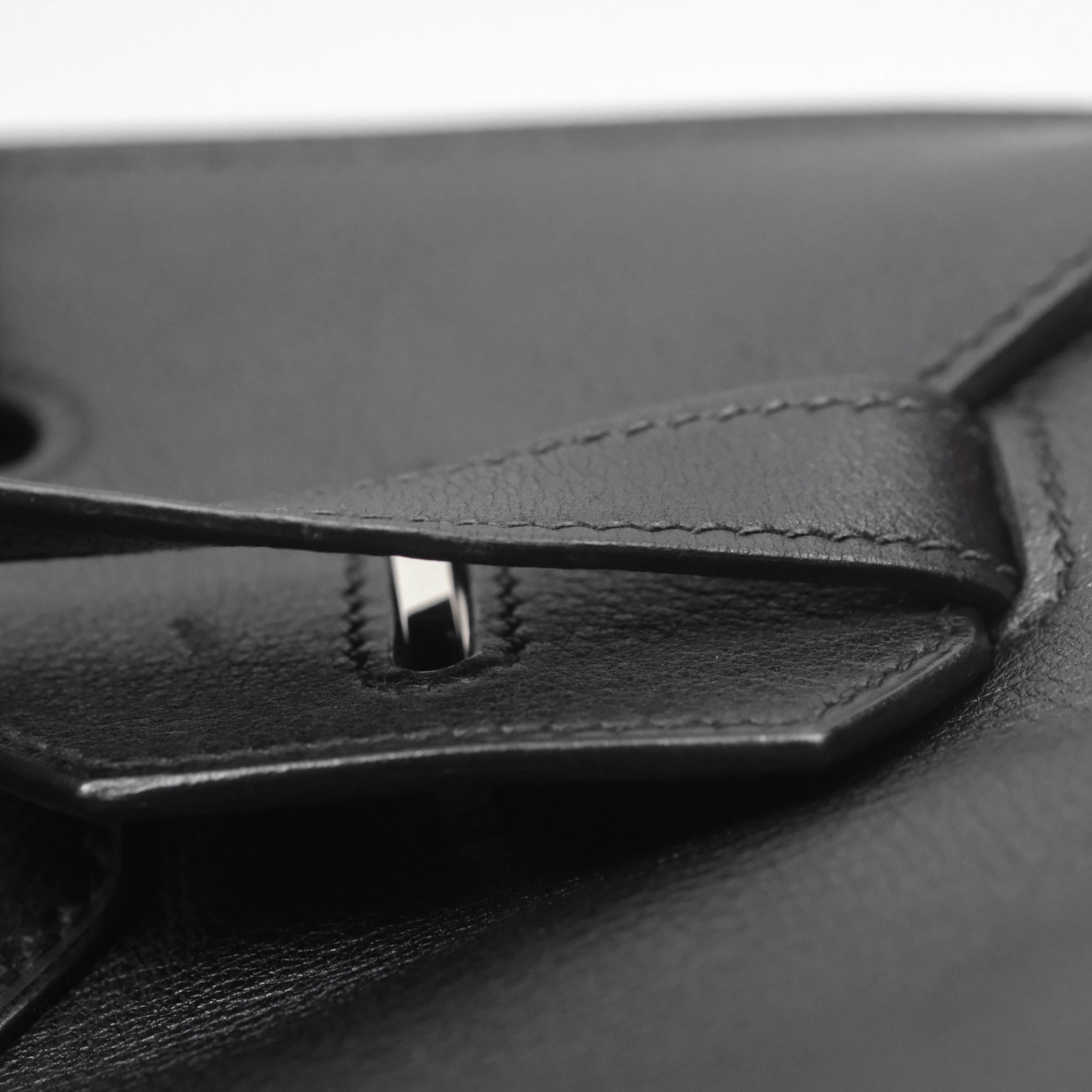 Herms Birkin 30 Noir 89 Evergrain Palladium Hardware