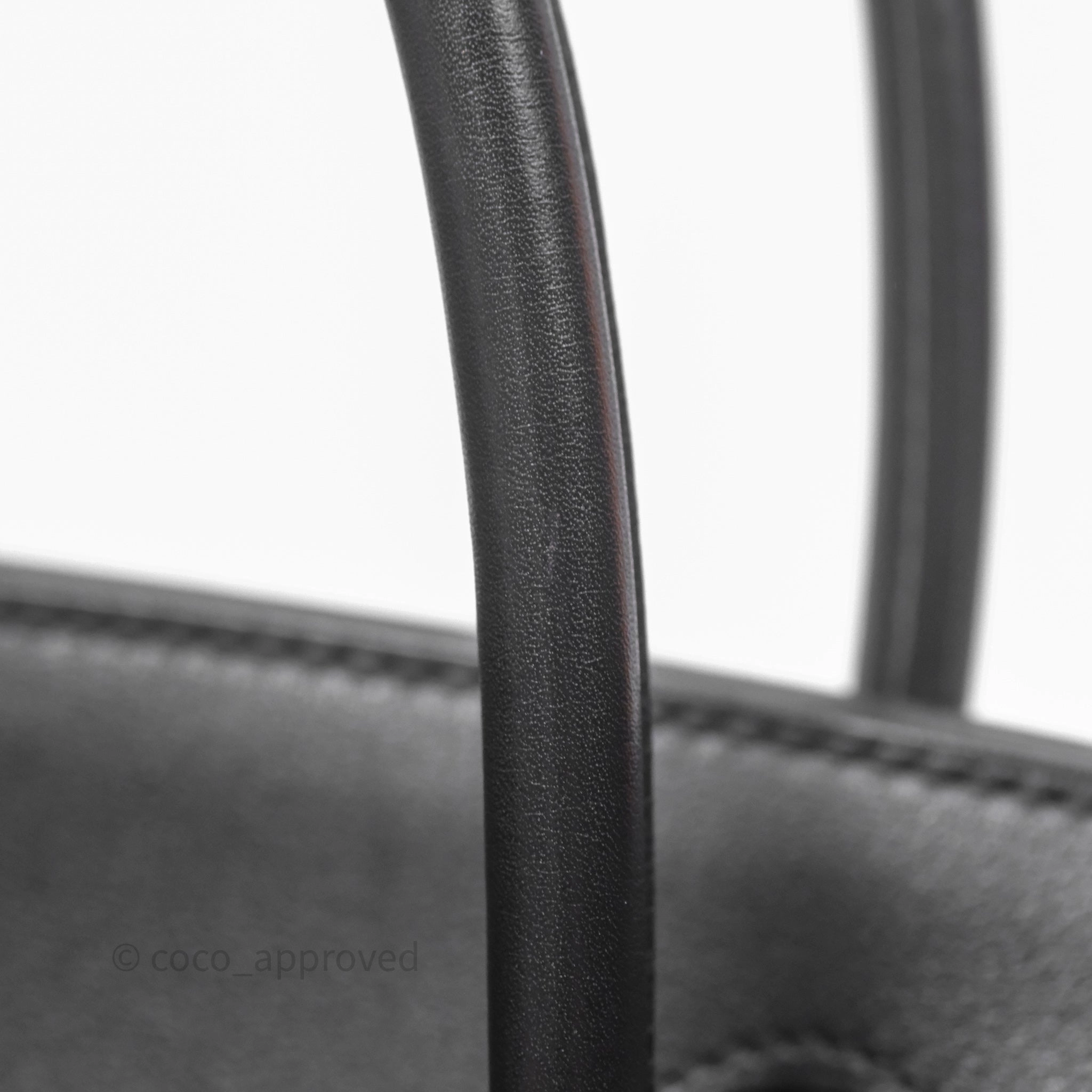 Herms Birkin 30 Noir 89 Evergrain Palladium Hardware