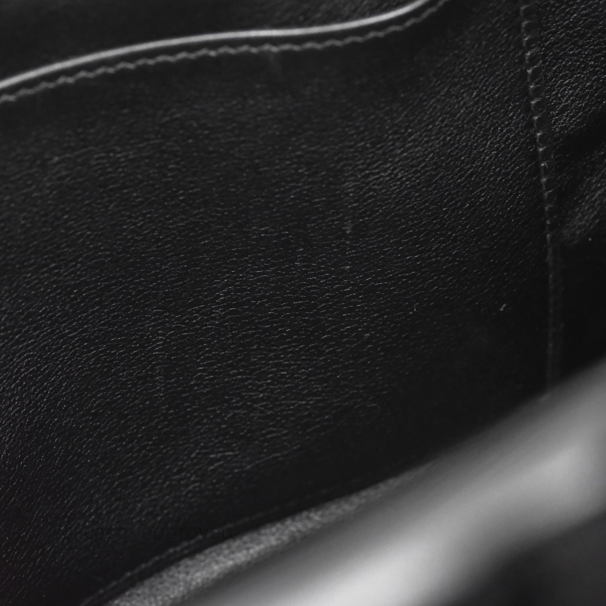 Herms Birkin 30 Noir 89 Evergrain Palladium Hardware