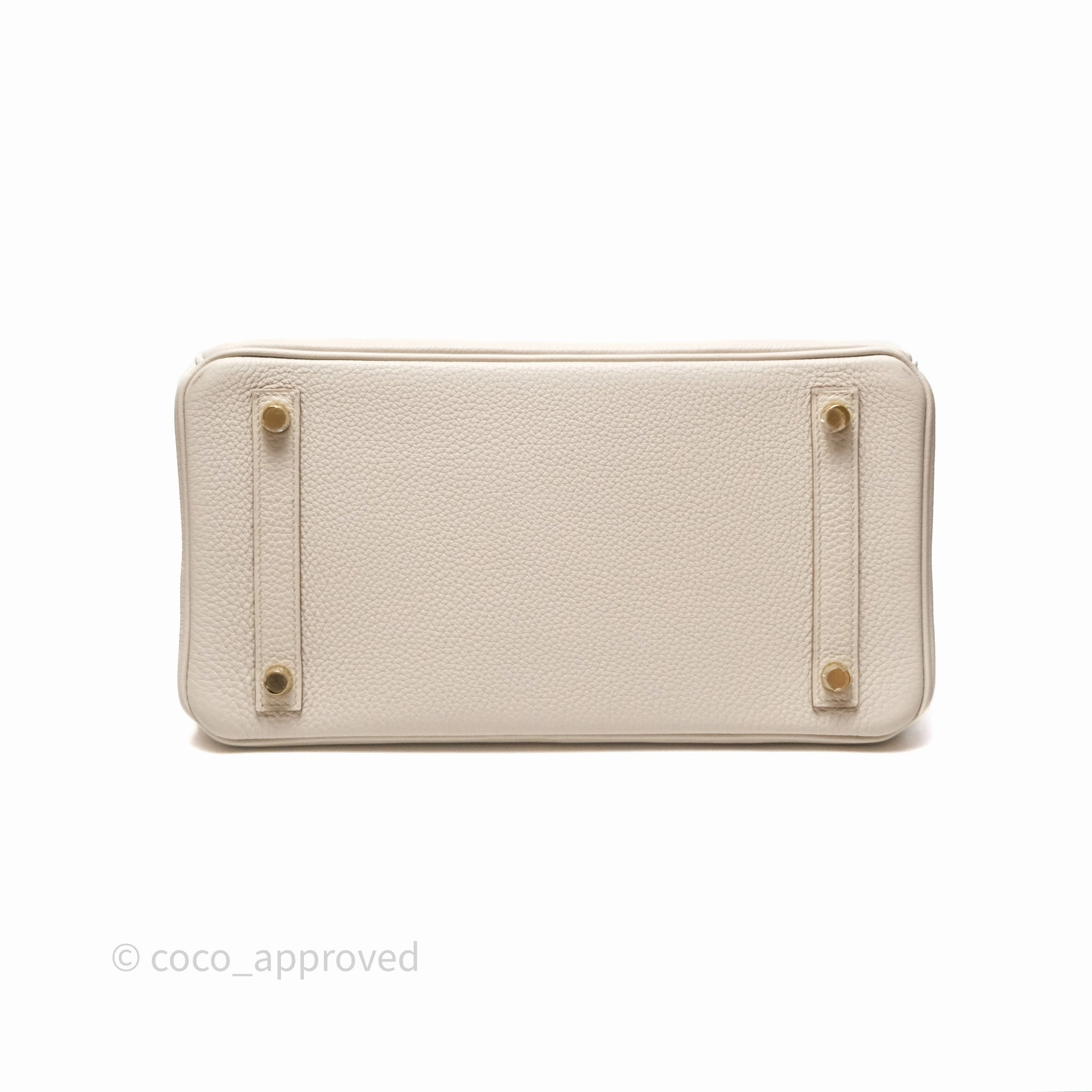 Herms Birkin 30 Retourne Beton 8L Togo Gold Hardware
