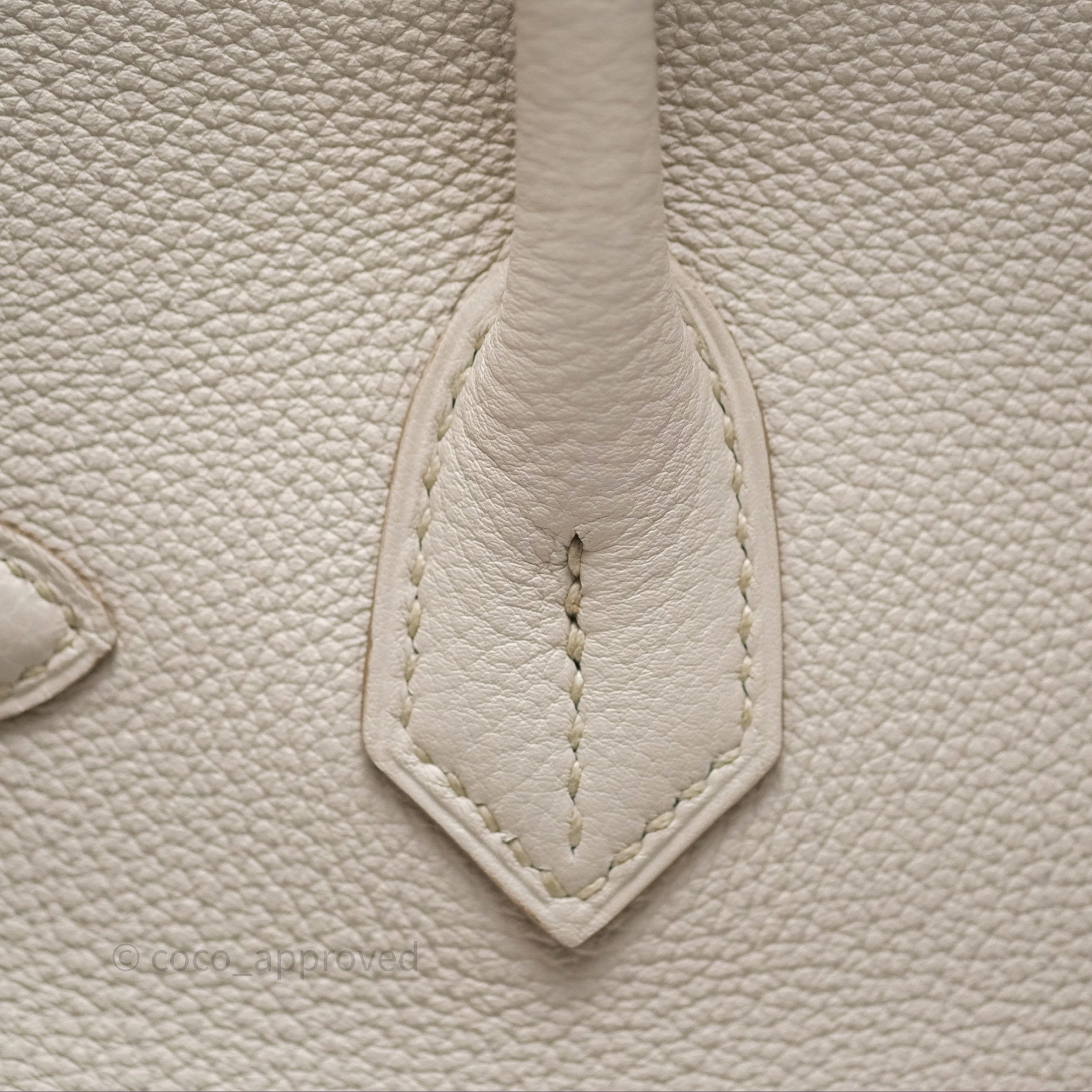 Herms Birkin 30 Retourne Beton 8L Togo Gold Hardware