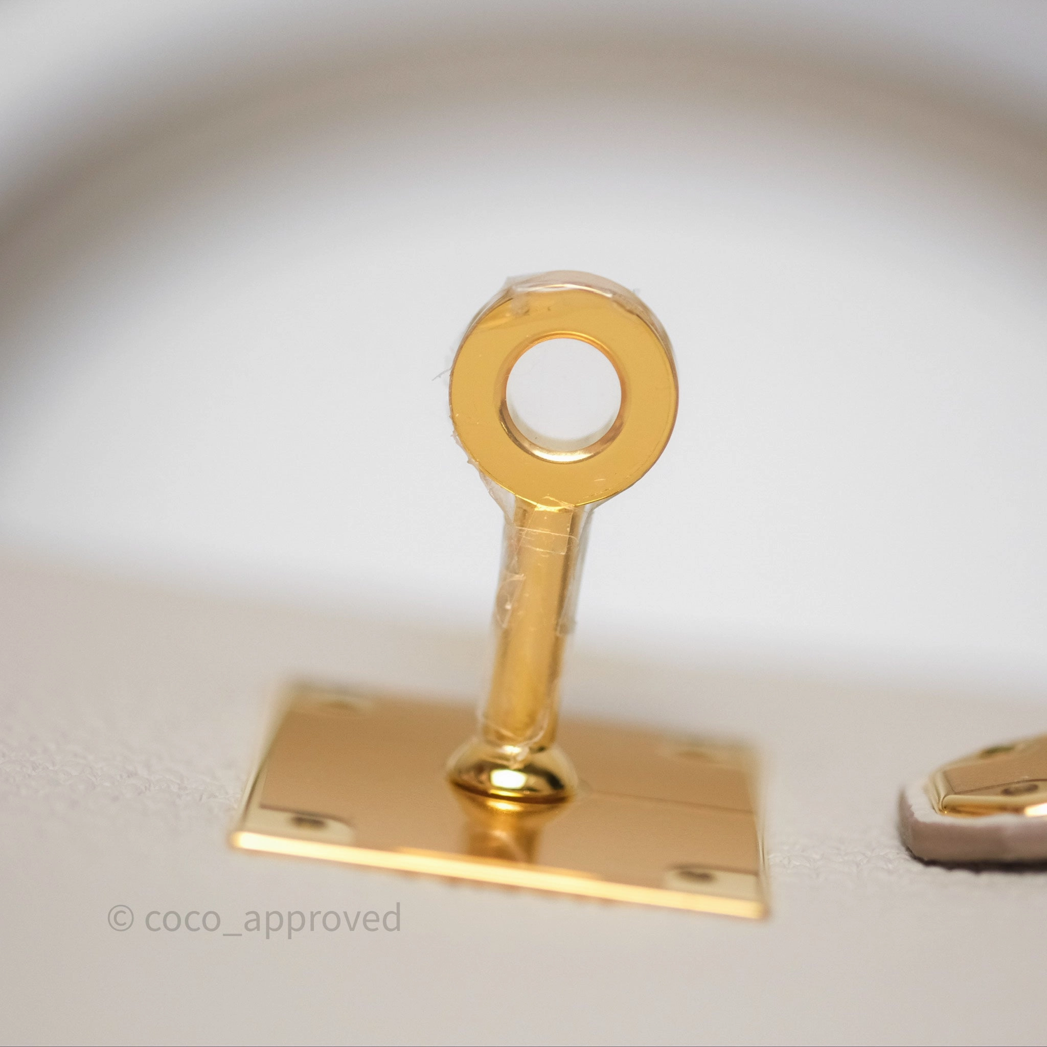 Herms Birkin 30 Retourne Beton 8L Togo Gold Hardware