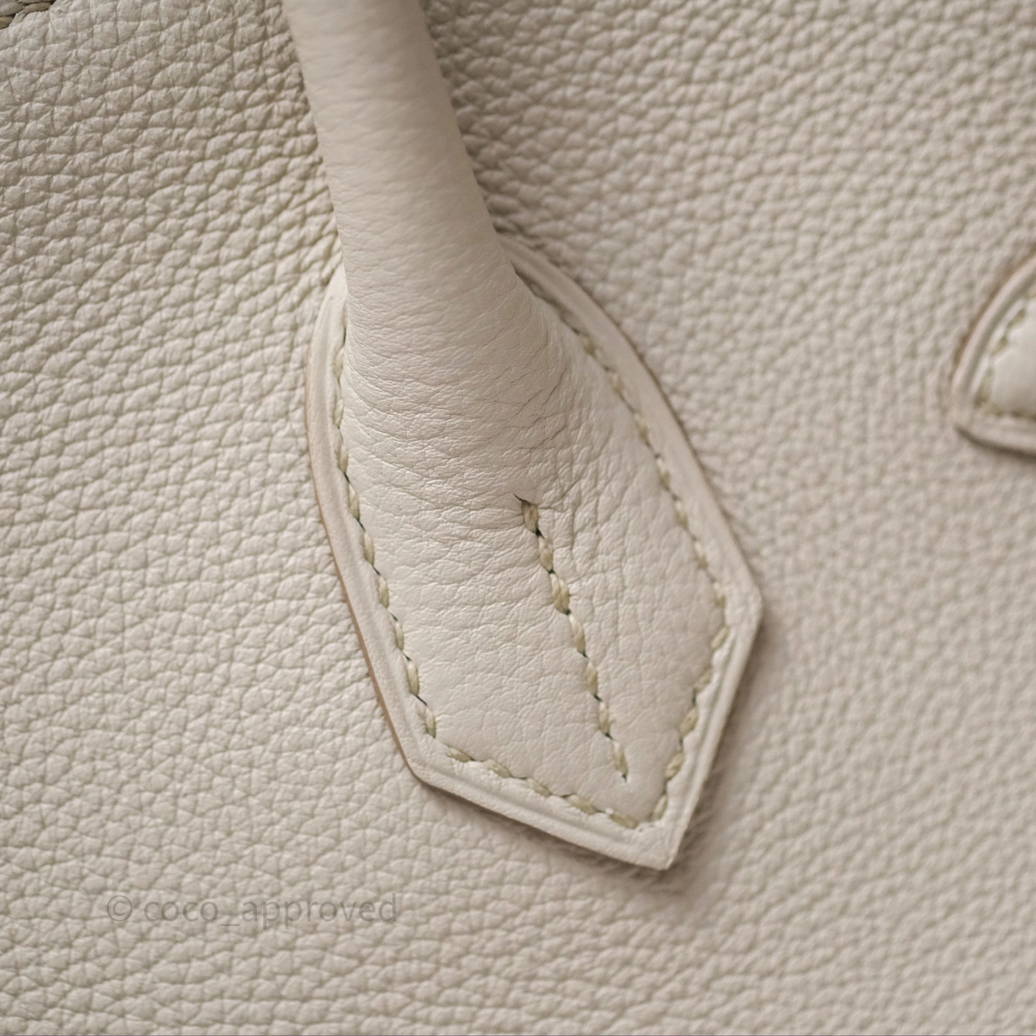 Herms Birkin 30 Retourne Beton 8L Togo Gold Hardware