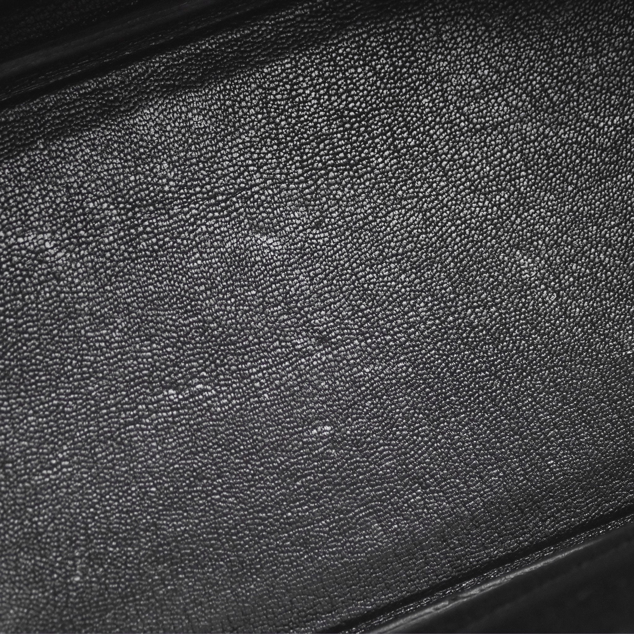 Herms Birkin 30 Retourne Black Noir 89 Togo Palladium Hardware