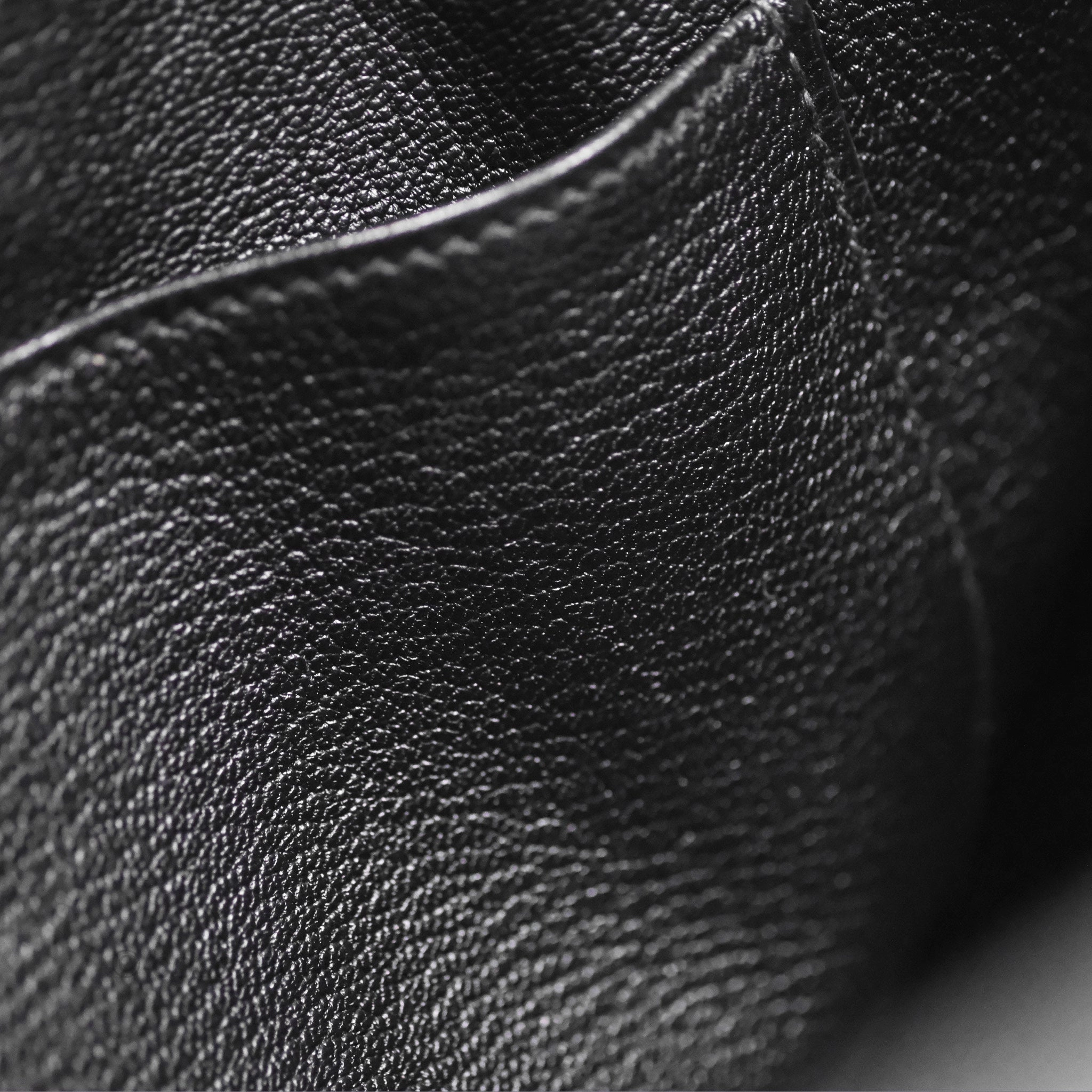 Herms Birkin 30 Retourne Black Noir 89 Togo Palladium Hardware