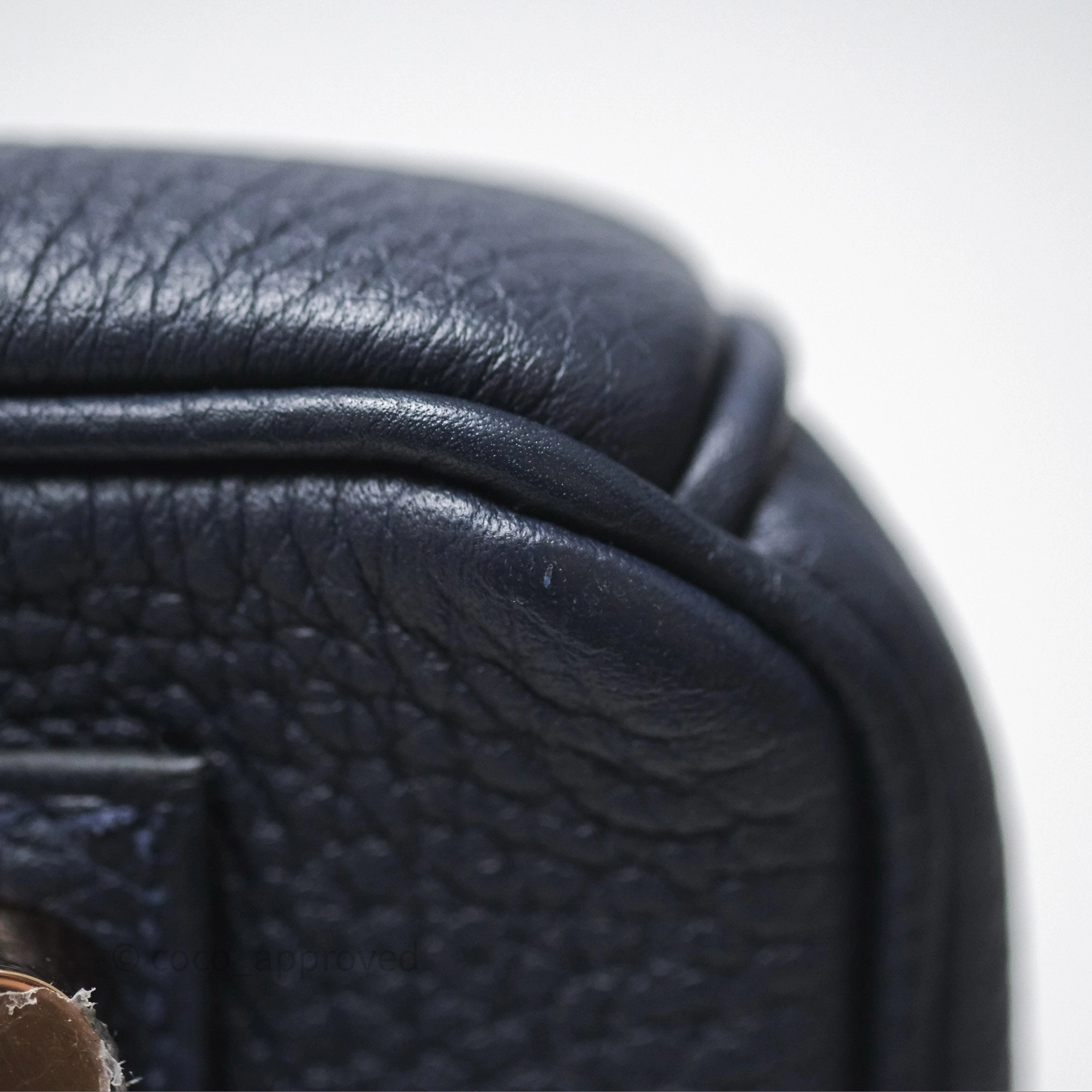 Herms Birkin 30 Retourne Bleu Nuit 2Z Togo Gold Hardware